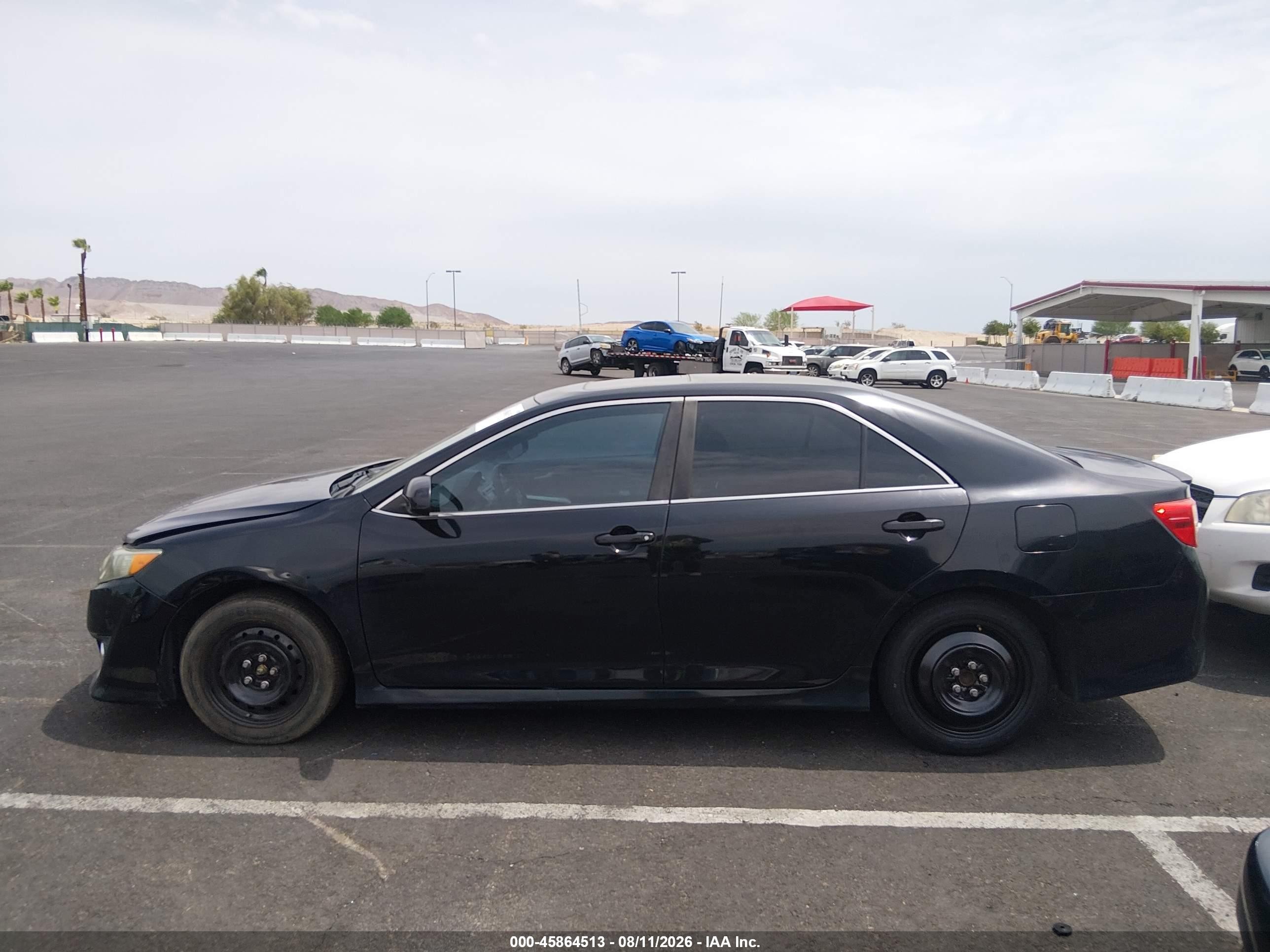 2012 Toyota Camry Se V6 Черный vin: 4T1BK1FK1CU002379