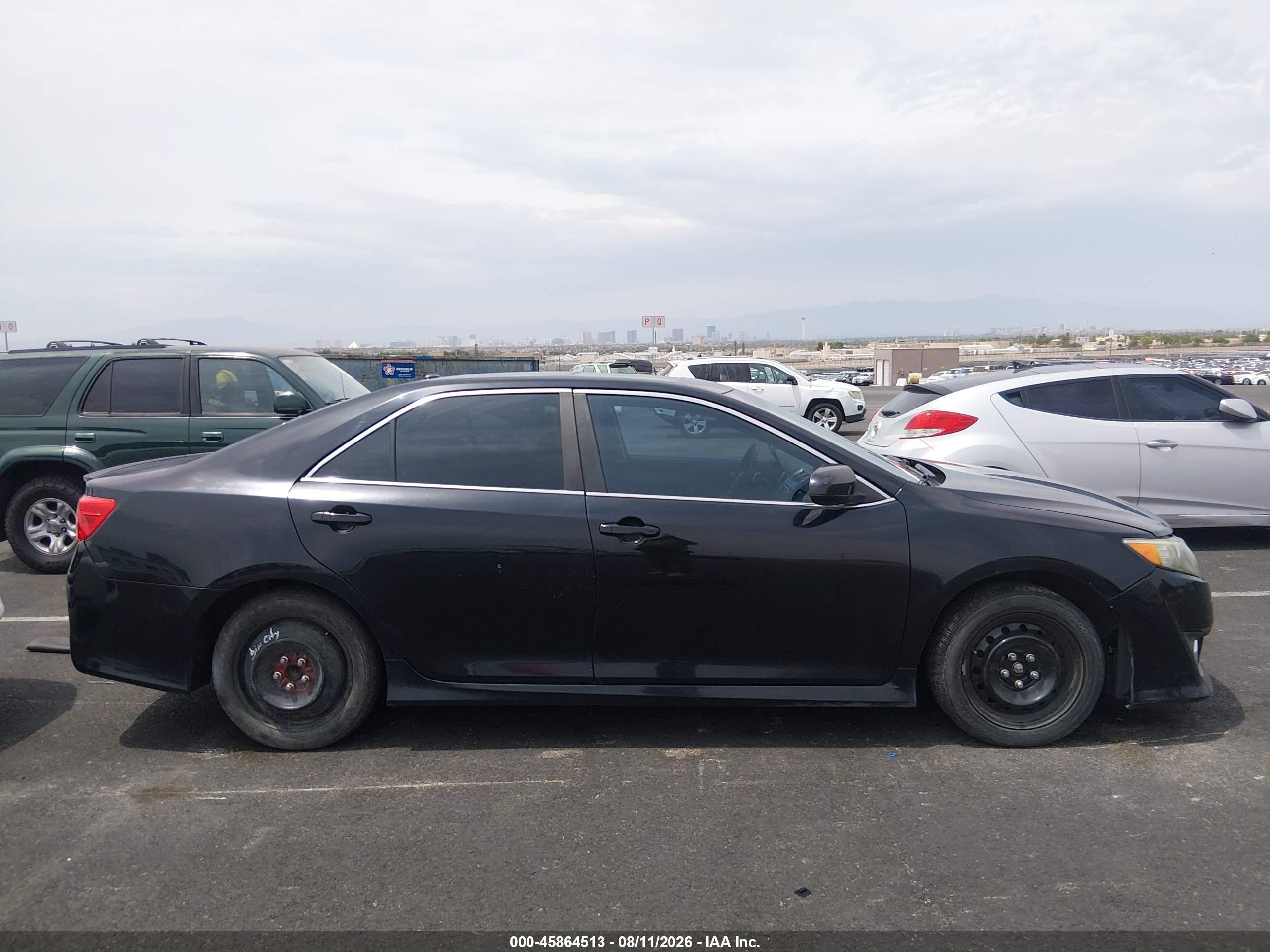 2012 Toyota Camry Se V6 Черный vin: 4T1BK1FK1CU002379