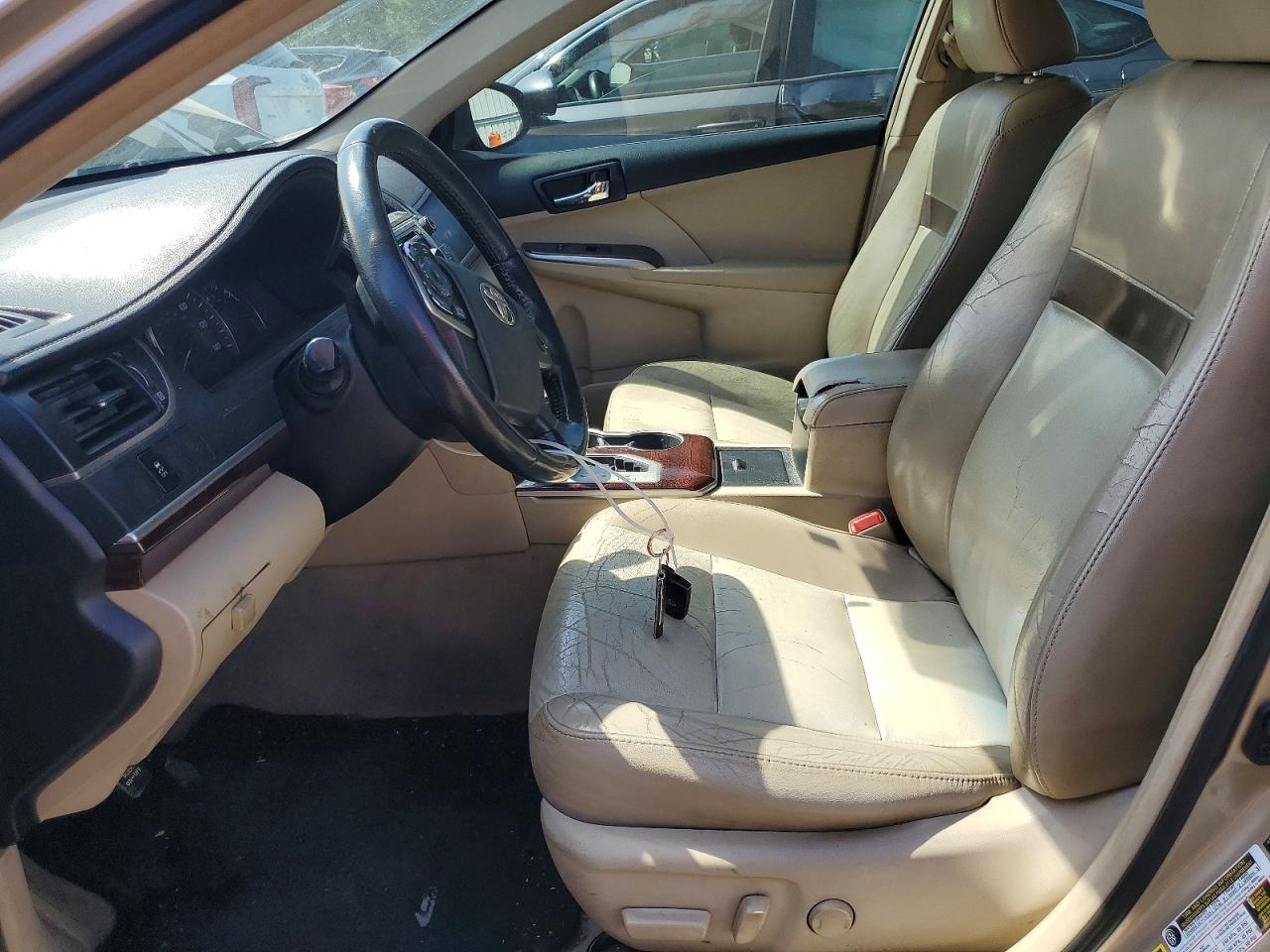 2012 Toyota Camry Xle V6 Beige vin: 4T1BK1FK1CU002480
