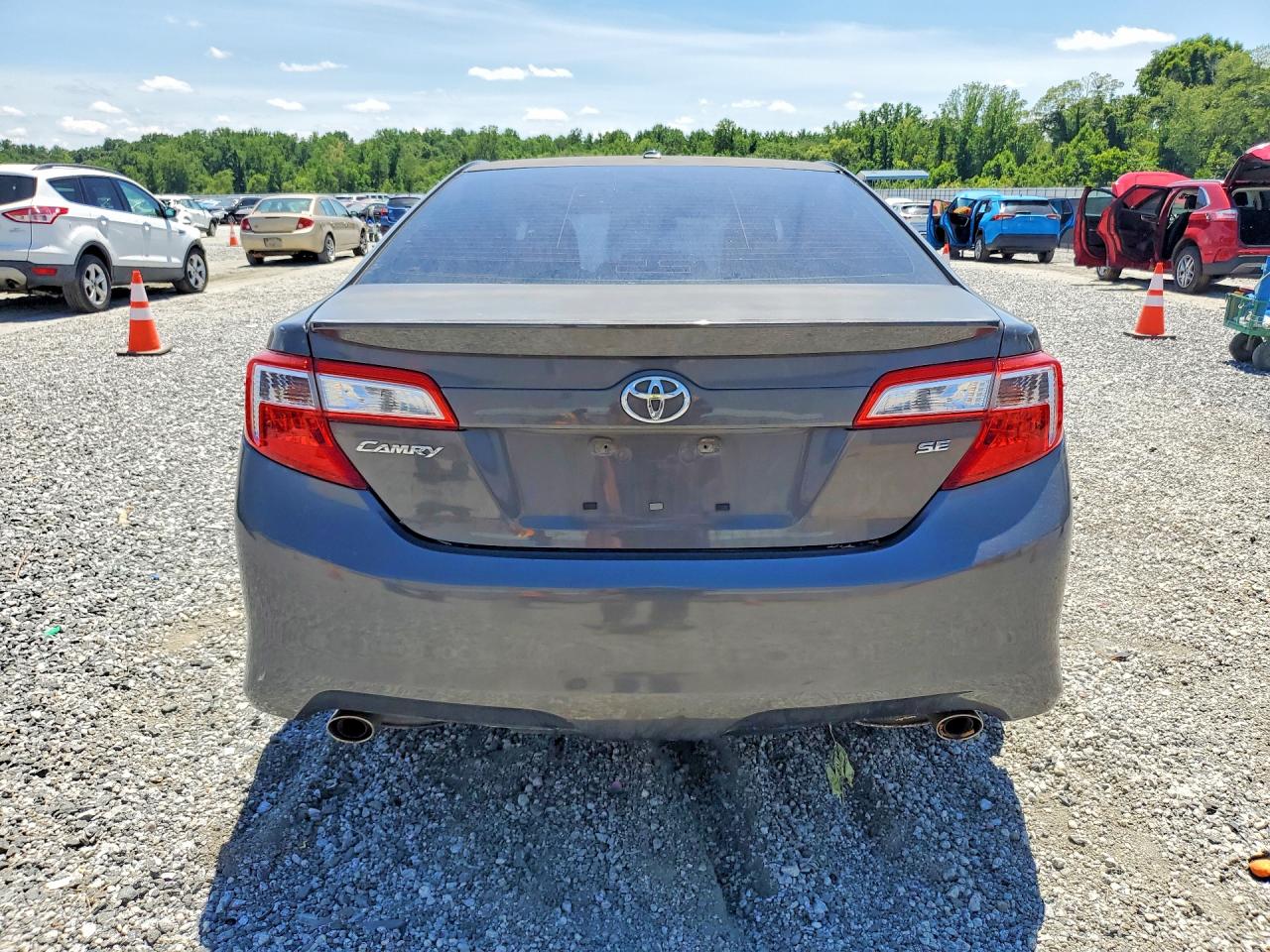 2012 Toyota Camry Se V6 Charcoal vin: 4T1BK1FK1CU008294