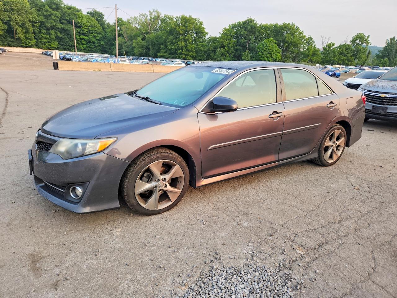 2012 Toyota Camry Se V6 Серый vin: 4T1BK1FK1CU013897