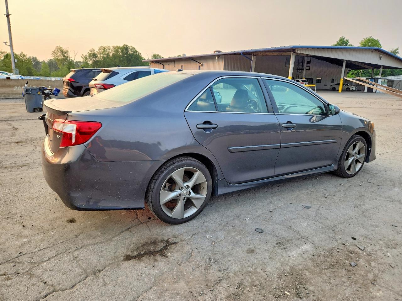 2012 Toyota Camry Se V6 Gray vin: 4T1BK1FK1CU013897