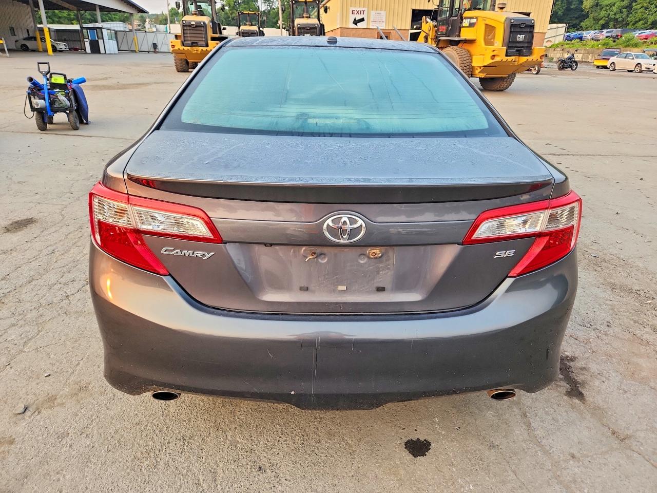 2012 Toyota Camry Se V6 Gray vin: 4T1BK1FK1CU013897