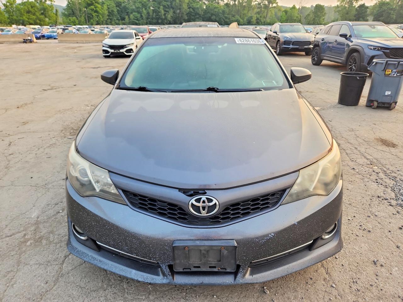 2012 Toyota Camry Se V6 Gray vin: 4T1BK1FK1CU013897