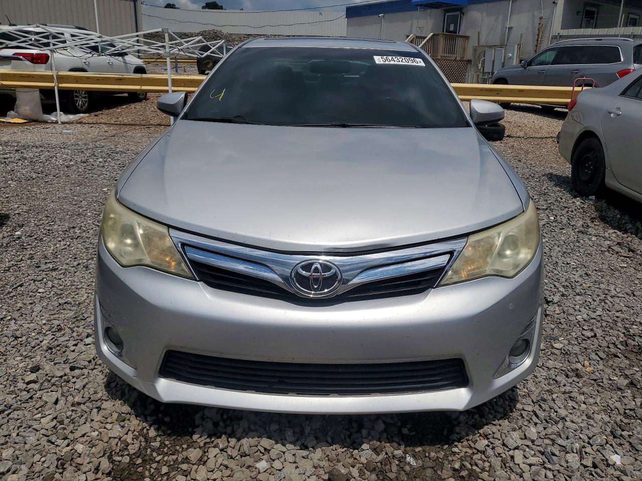 2012 Toyota Camry Xle V6 Silver vin: 4T1BK1FK1CU505359