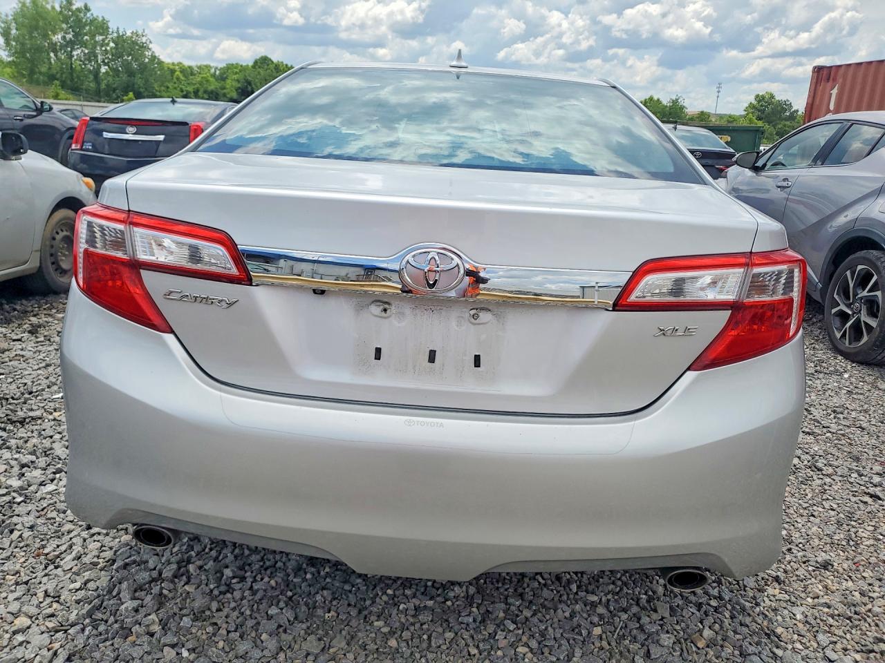 2012 Toyota Camry Xle V6 Silver vin: 4T1BK1FK1CU505359