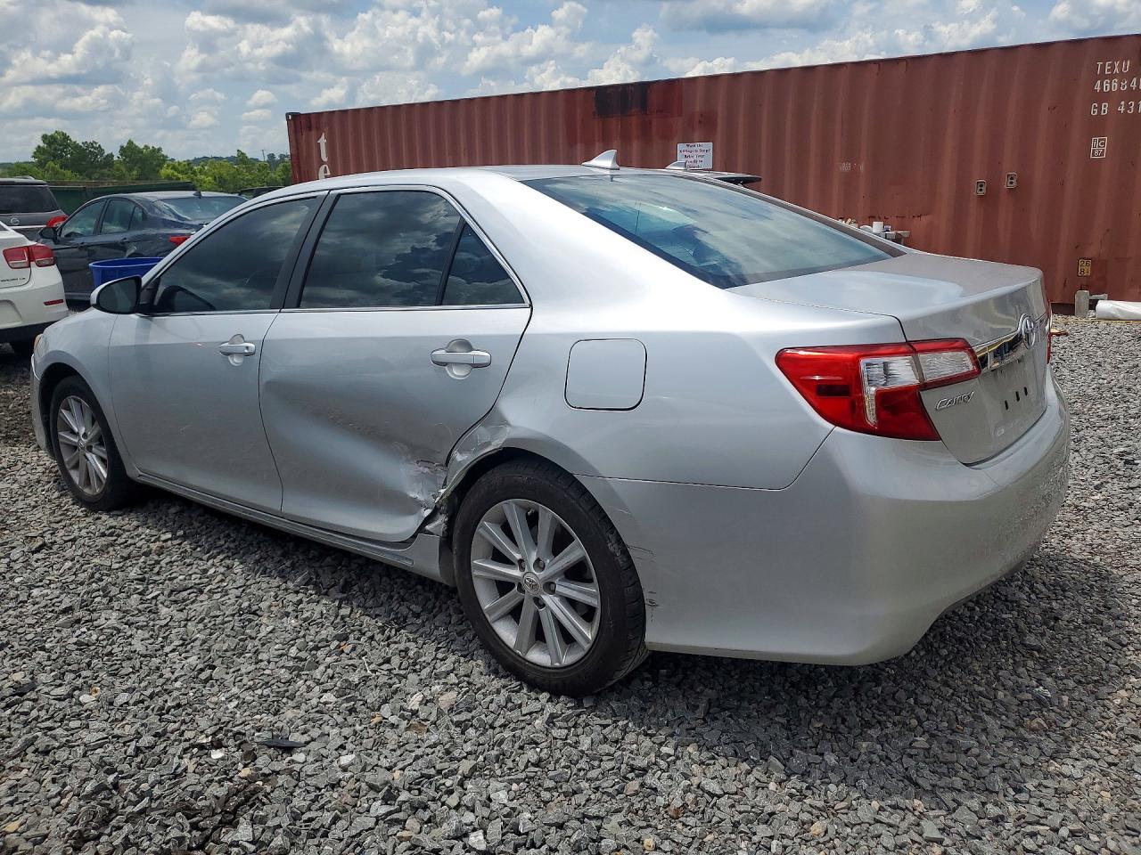 2012 Toyota Camry Xle V6 Silver vin: 4T1BK1FK1CU505359