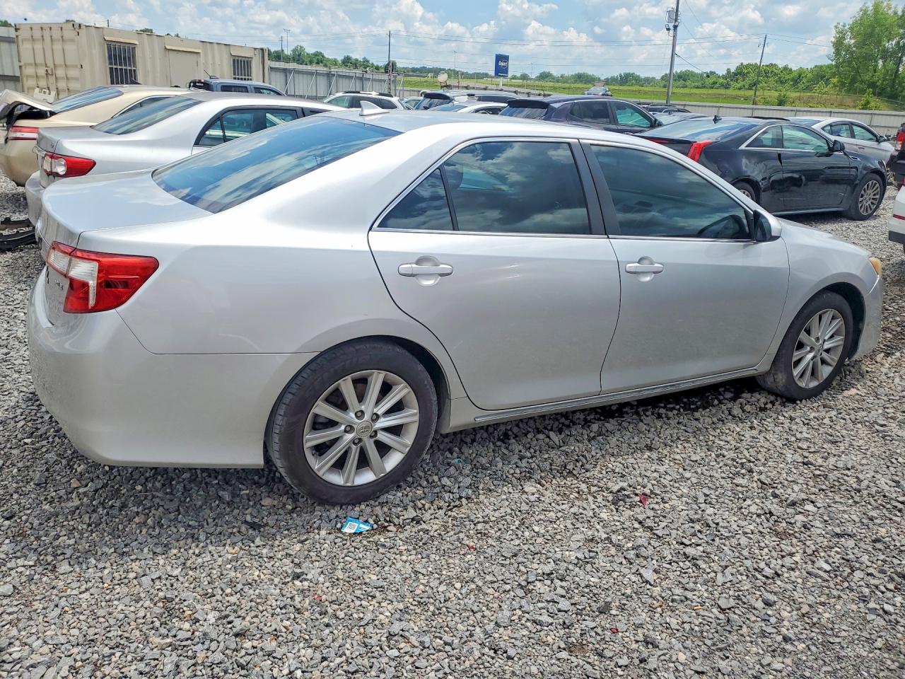 2012 Toyota Camry Xle V6 Silver vin: 4T1BK1FK1CU505359