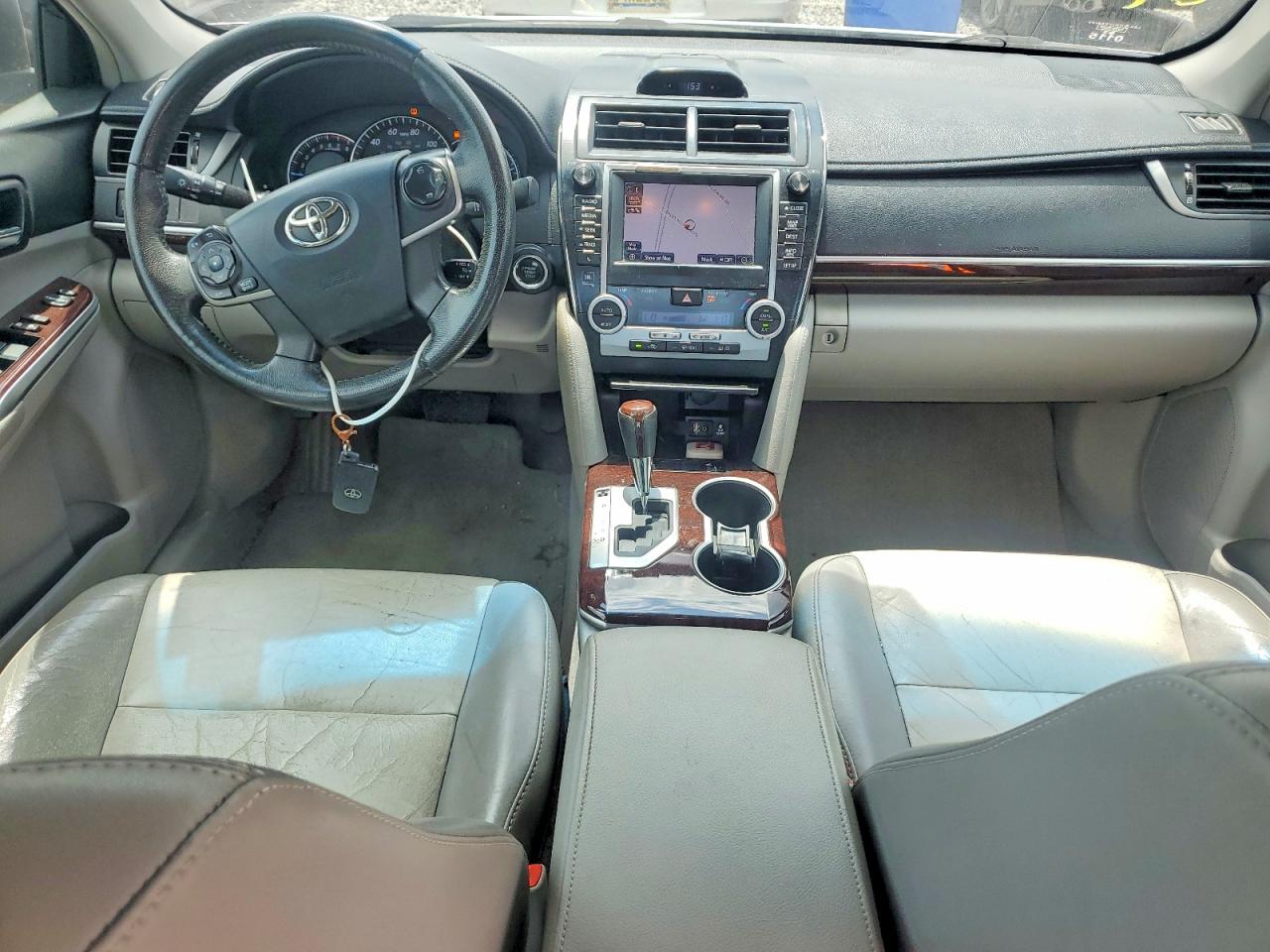 2012 Toyota Camry Xle V6 Silver vin: 4T1BK1FK1CU505359