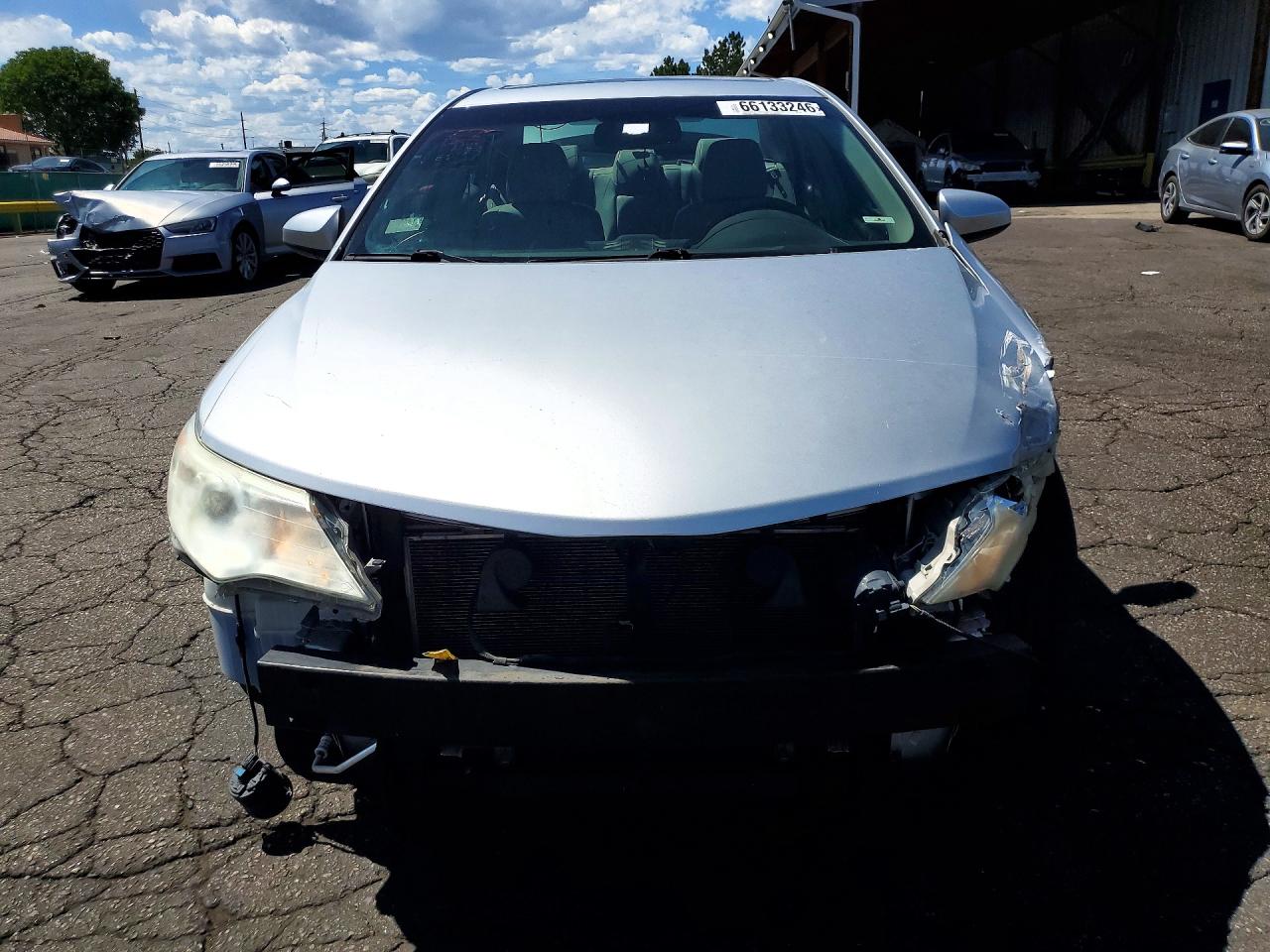 2012 Toyota Camry Xle V6 Серебряный vin: 4T1BK1FK1CU506835