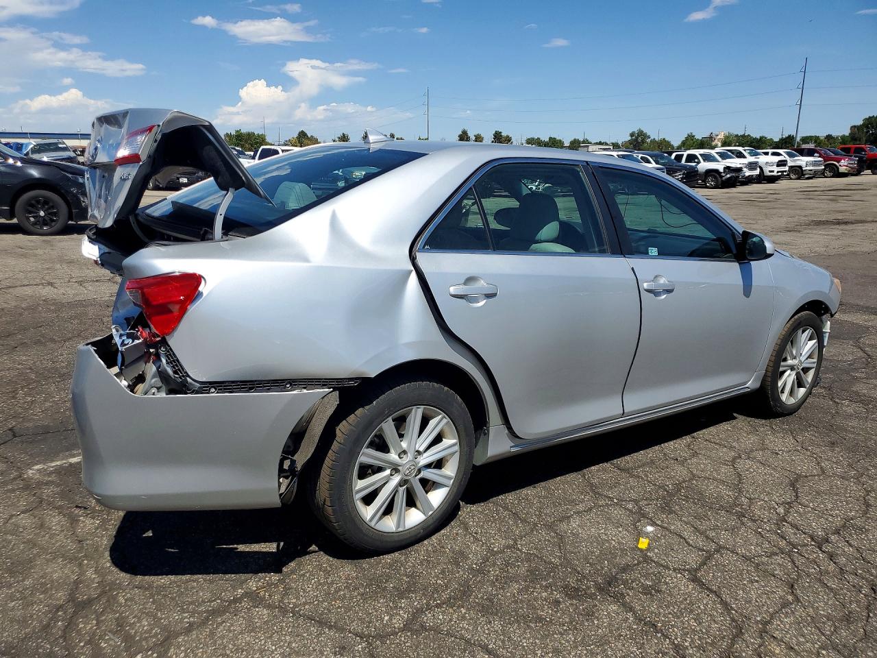 2012 Toyota Camry Xle V6 Серебряный vin: 4T1BK1FK1CU506835