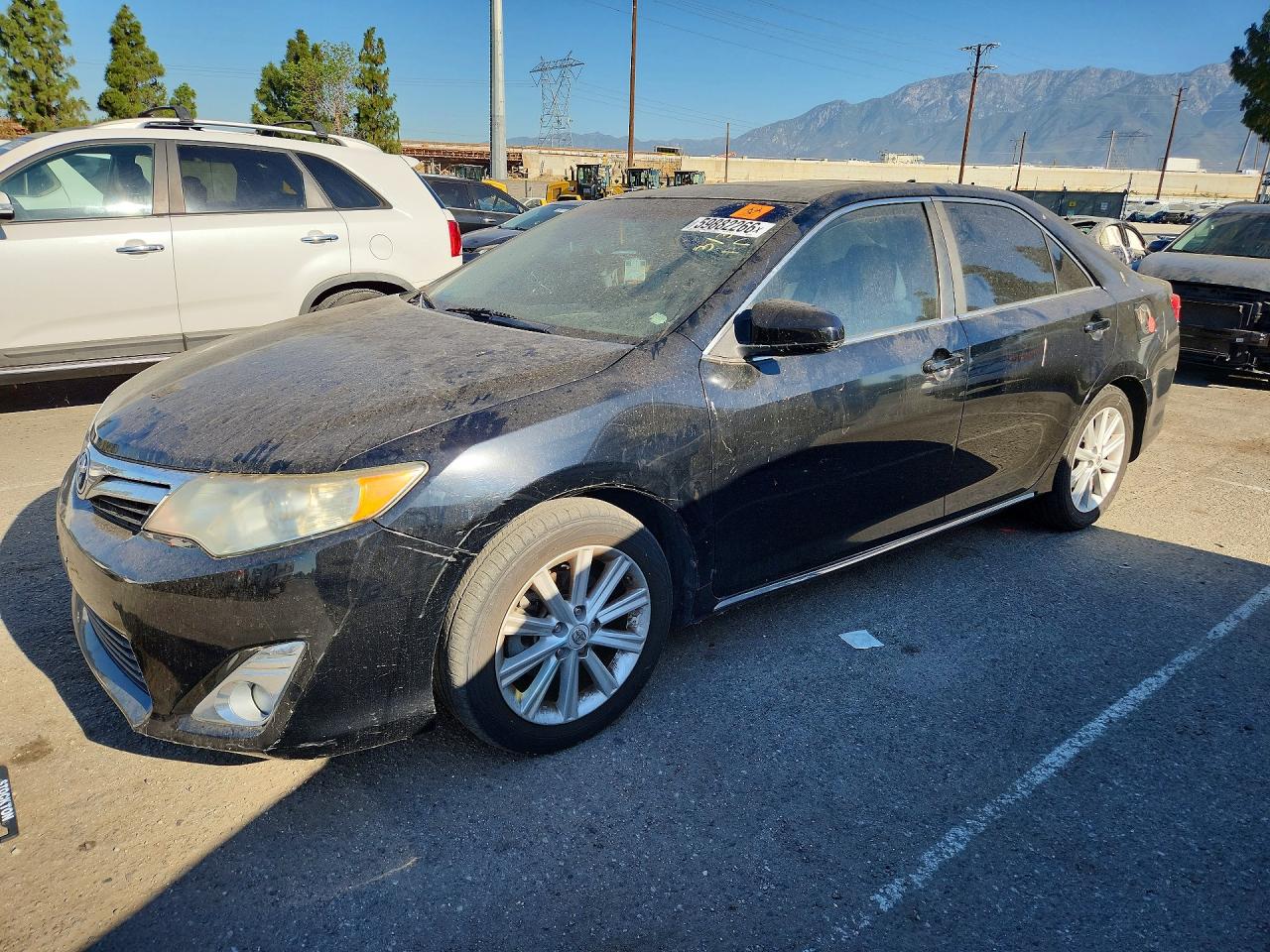 2012 Toyota Camry Xle V6 Черный vin: 4T1BK1FK1CU514496