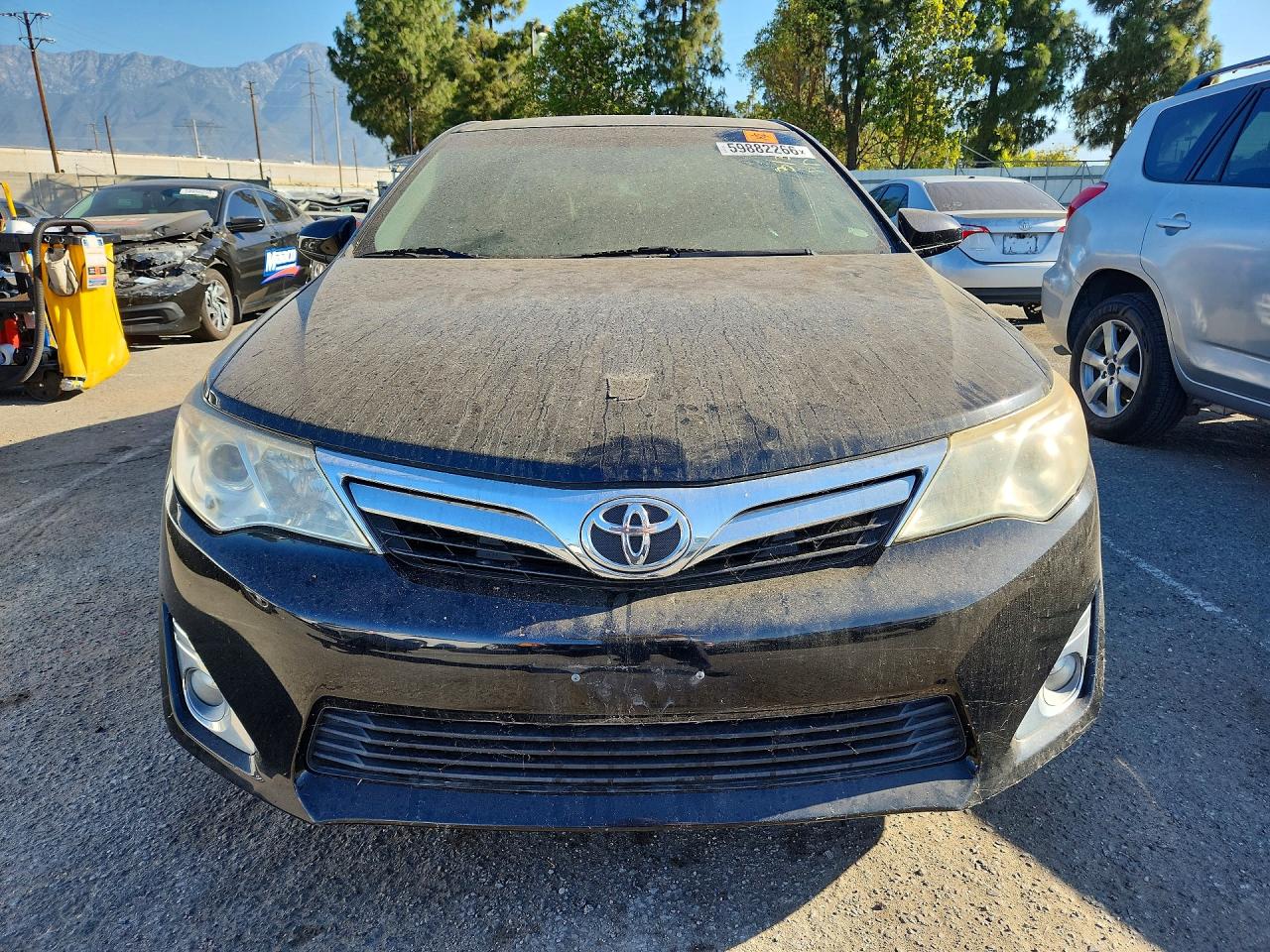2012 Toyota Camry Xle V6 Черный vin: 4T1BK1FK1CU514496