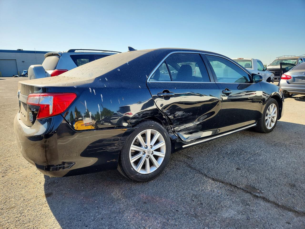 2012 Toyota Camry Xle V6 Черный vin: 4T1BK1FK1CU514496