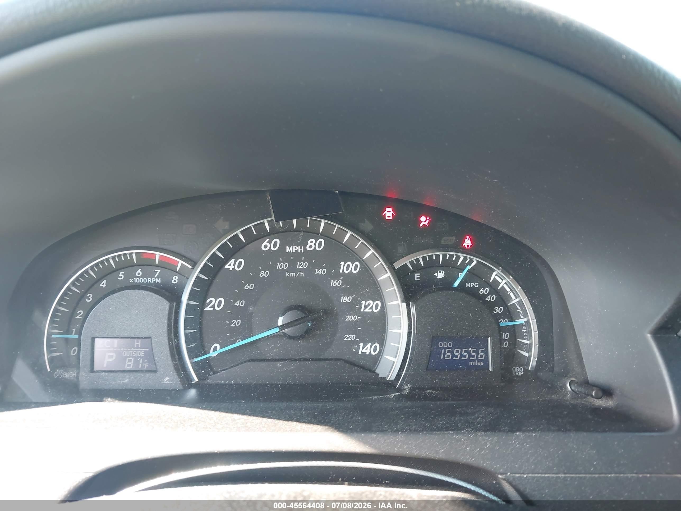 2012 Toyota Camry Xle V6 Silver vin: 4T1BK1FK1CU514580