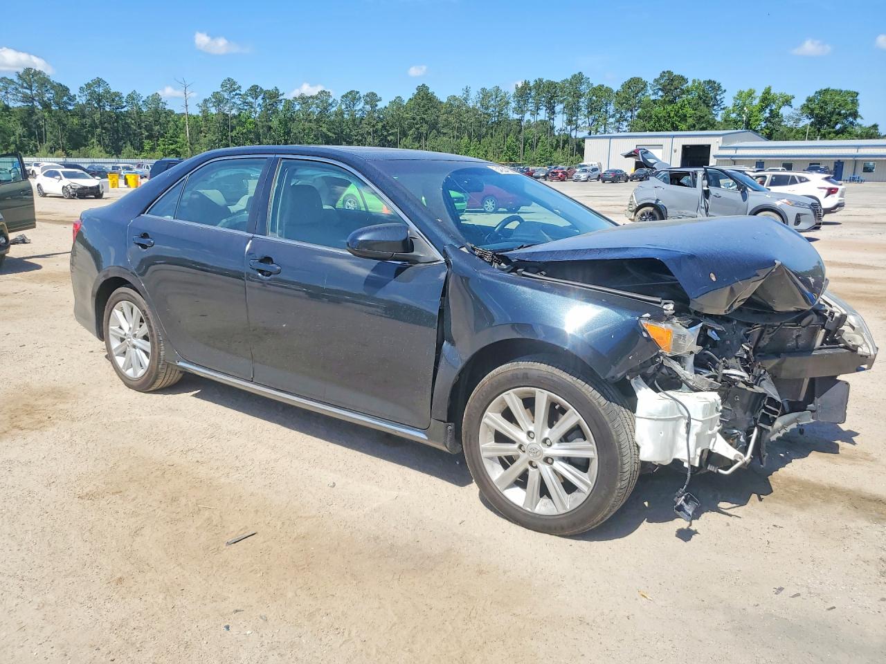 2012 Toyota Camry Xle V6 Black vin: 4T1BK1FK1CU517026