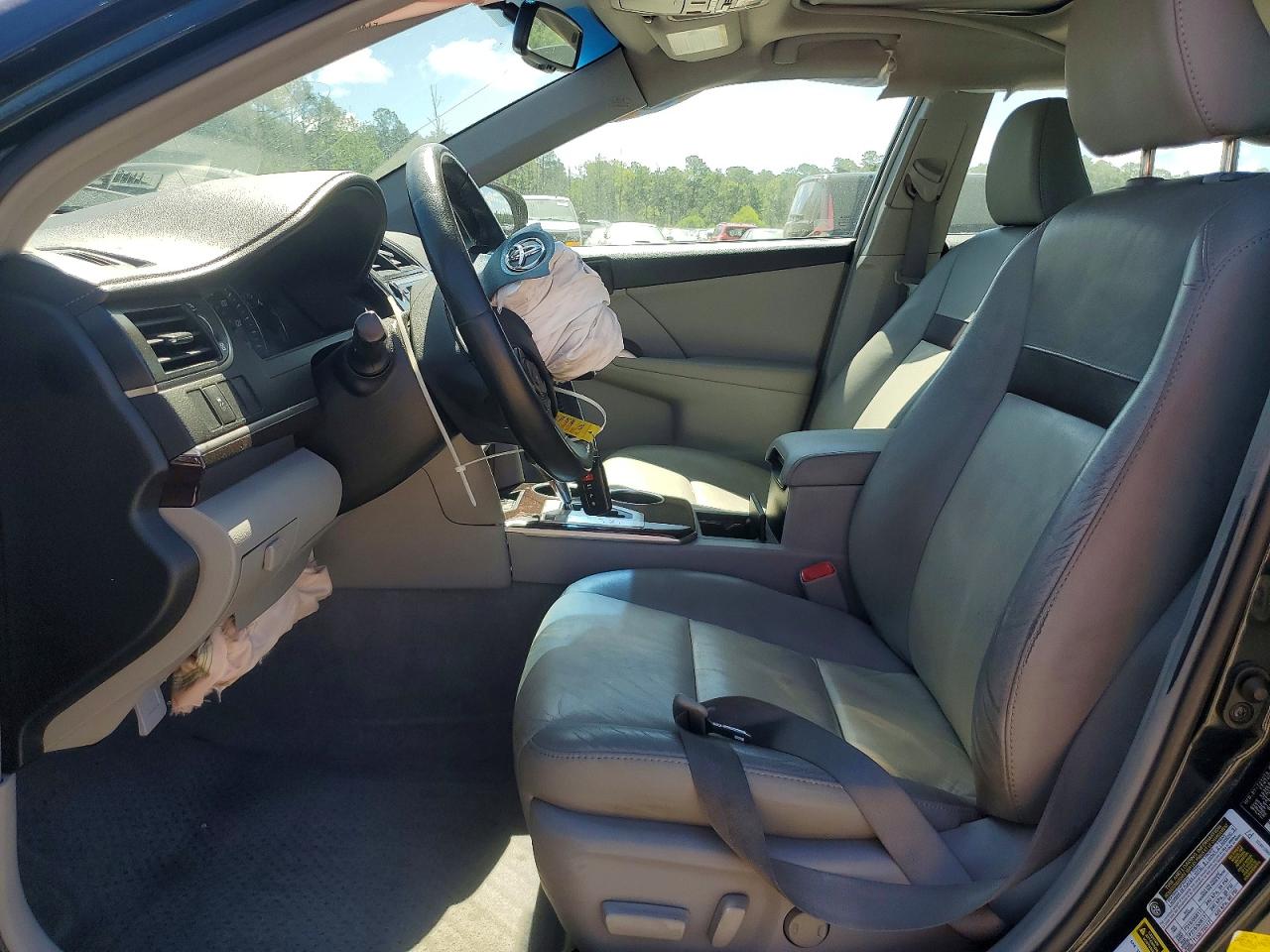 2012 Toyota Camry Xle V6 Black vin: 4T1BK1FK1CU517026