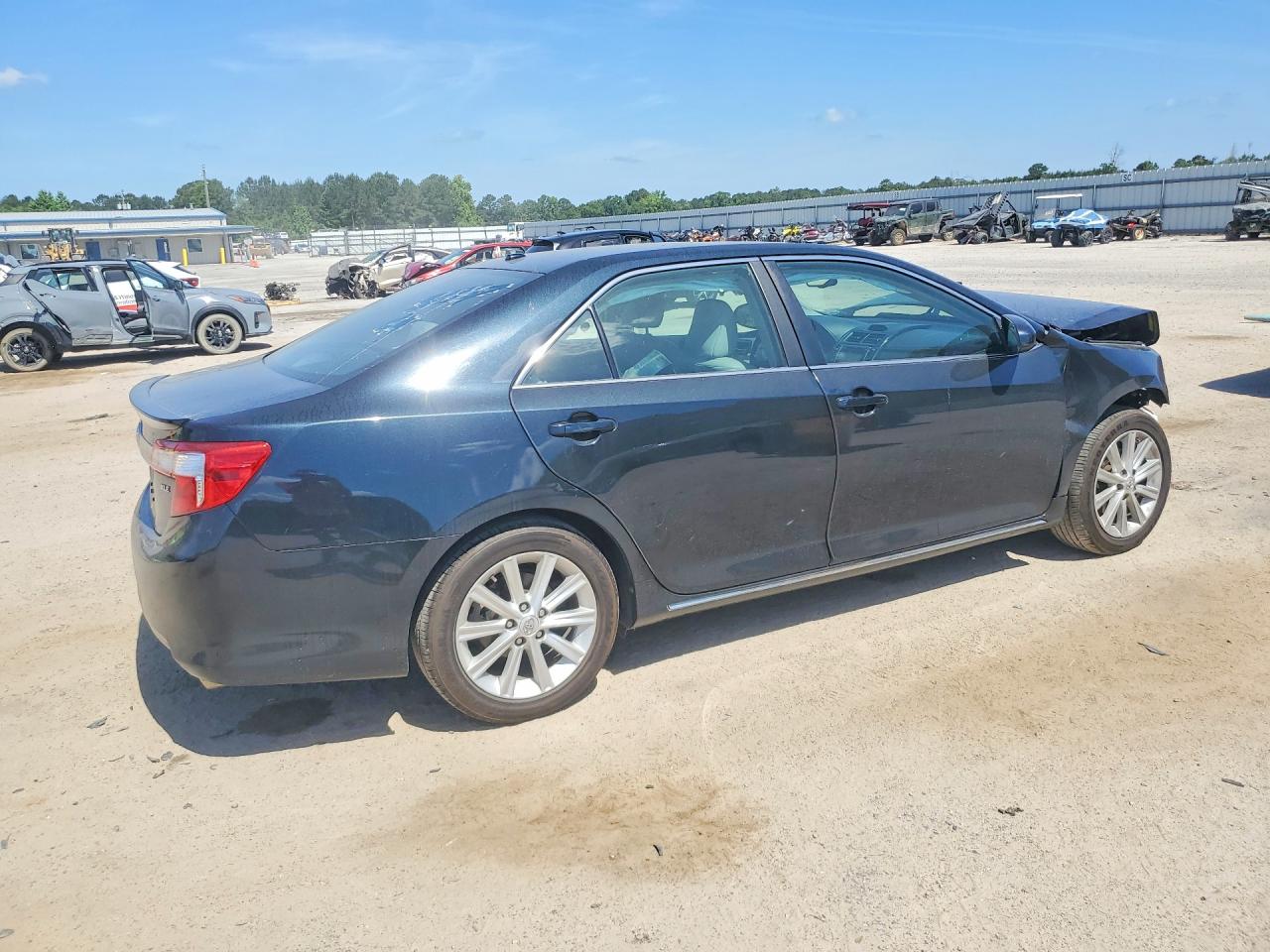 2012 Toyota Camry Xle V6 Black vin: 4T1BK1FK1CU517026