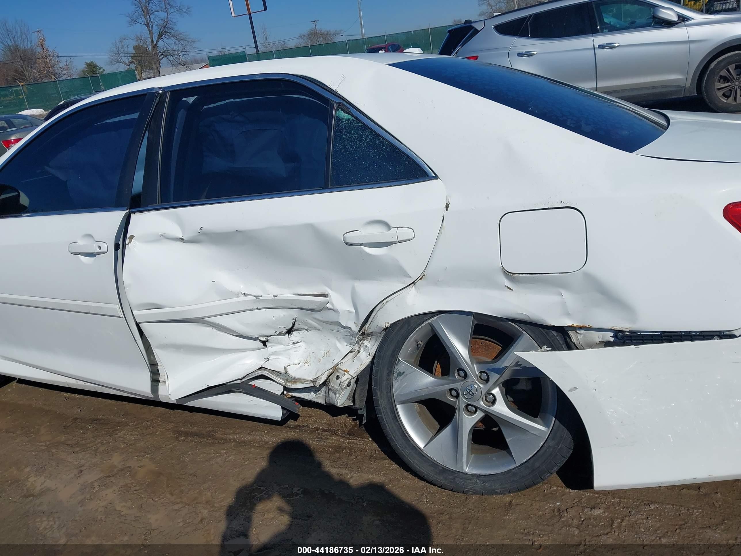 2013 Toyota Camry Se V6 Белый vin: 4T1BK1FK1DU535916