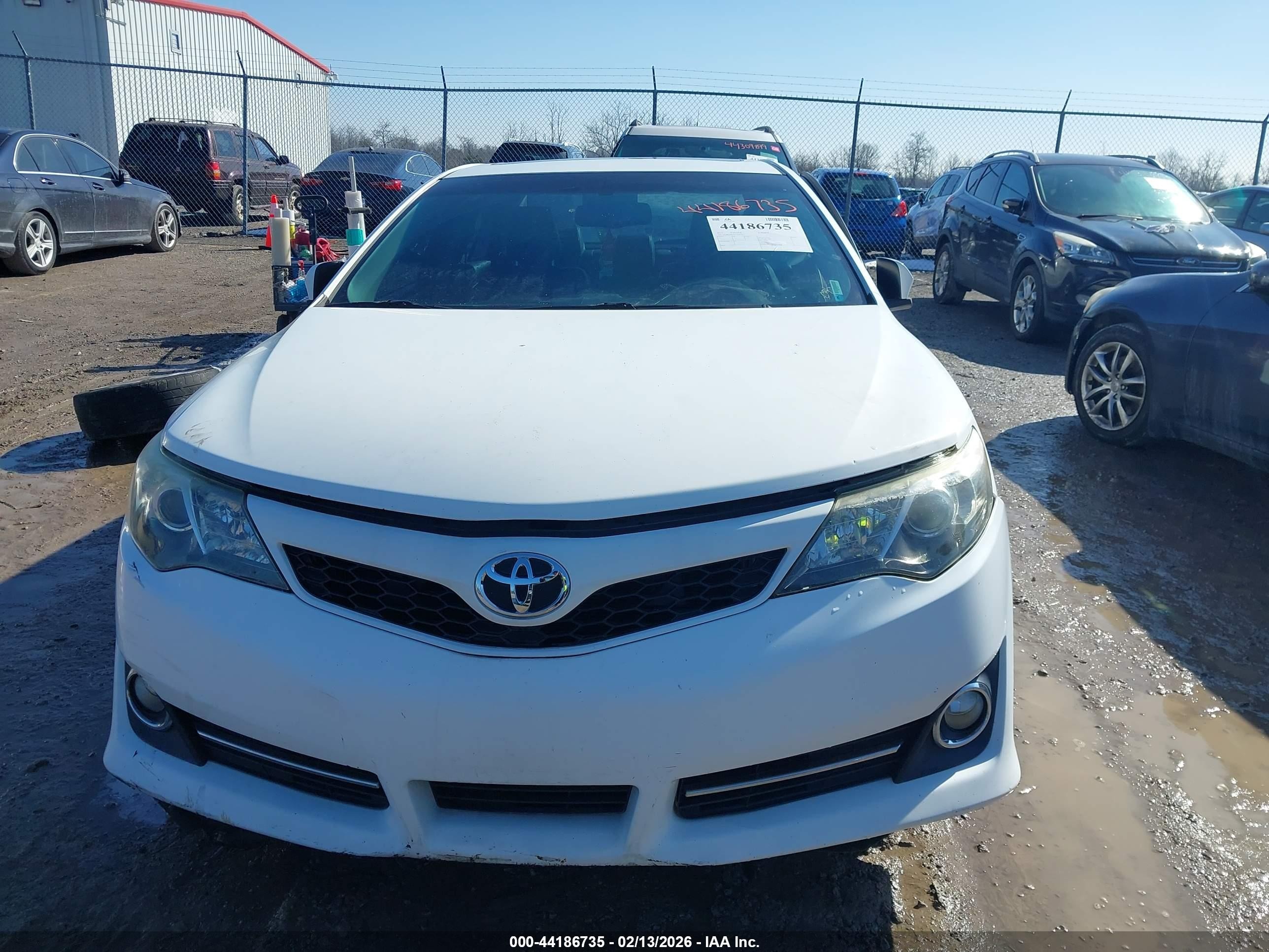 2013 Toyota Camry Se V6 Белый vin: 4T1BK1FK1DU535916