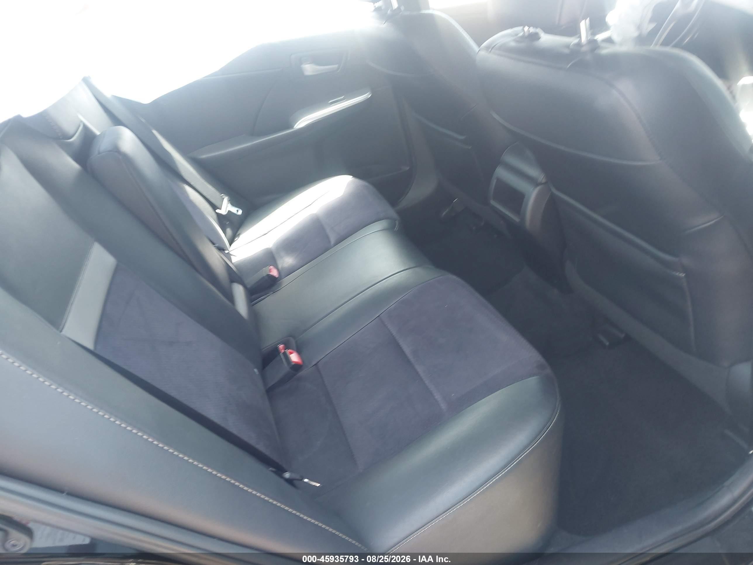 2012 Toyota Camry Se V6 Black vin: 4T1BK1FK2CU008174