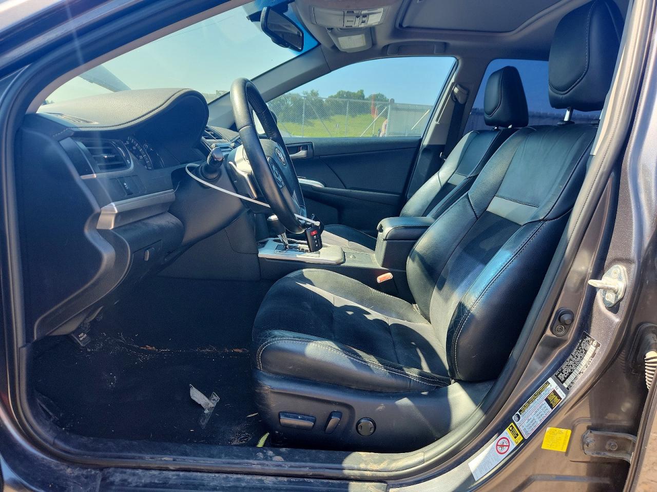 2012 Toyota Camry Se V6 Gray vin: 4T1BK1FK2CU014640