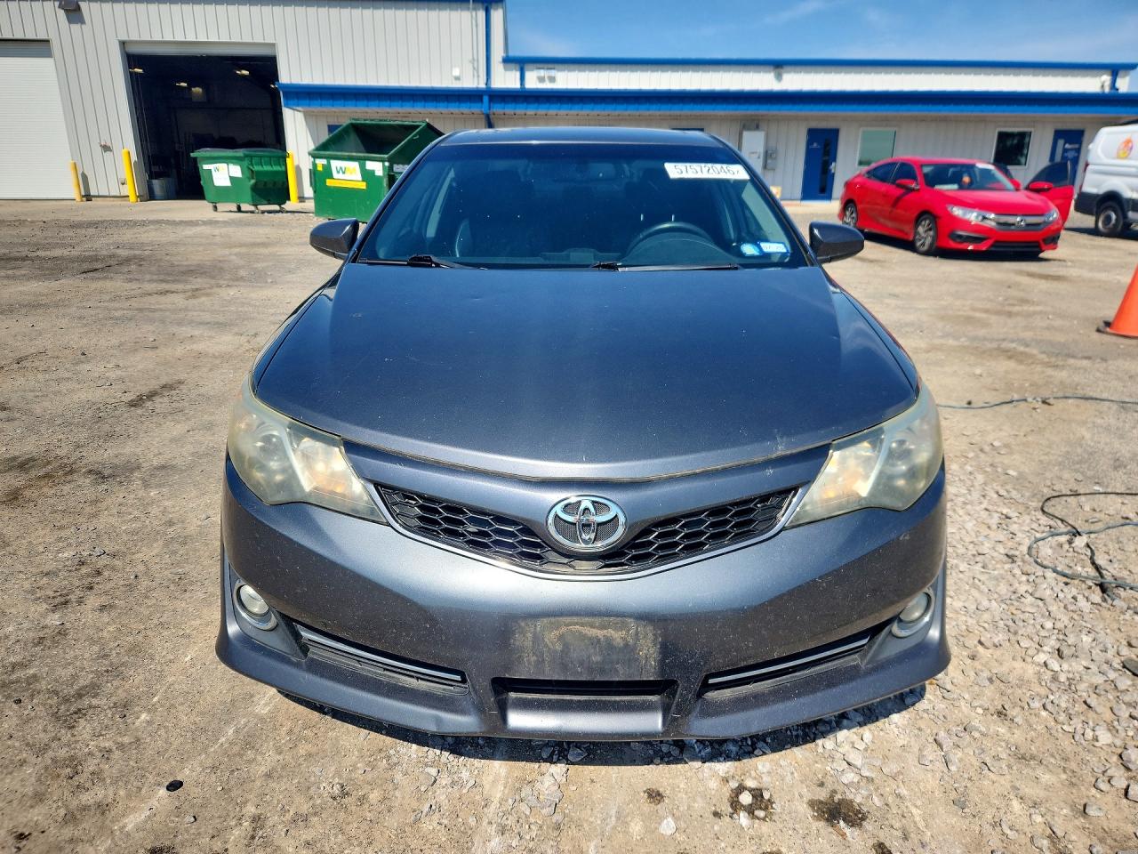 2012 Toyota Camry Se V6 Gray vin: 4T1BK1FK2CU014640