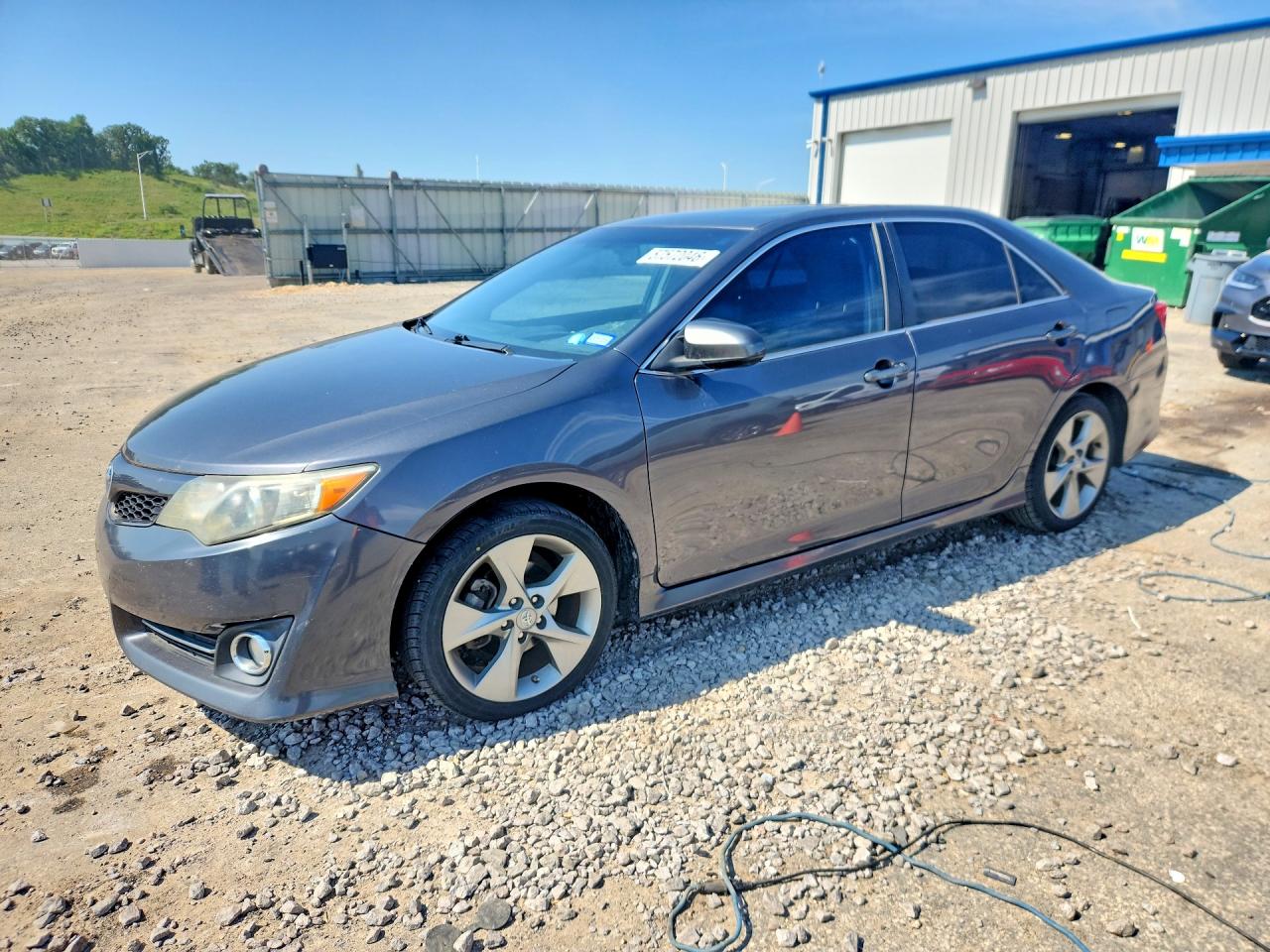 2012 Toyota Camry Se V6 Gray vin: 4T1BK1FK2CU014640