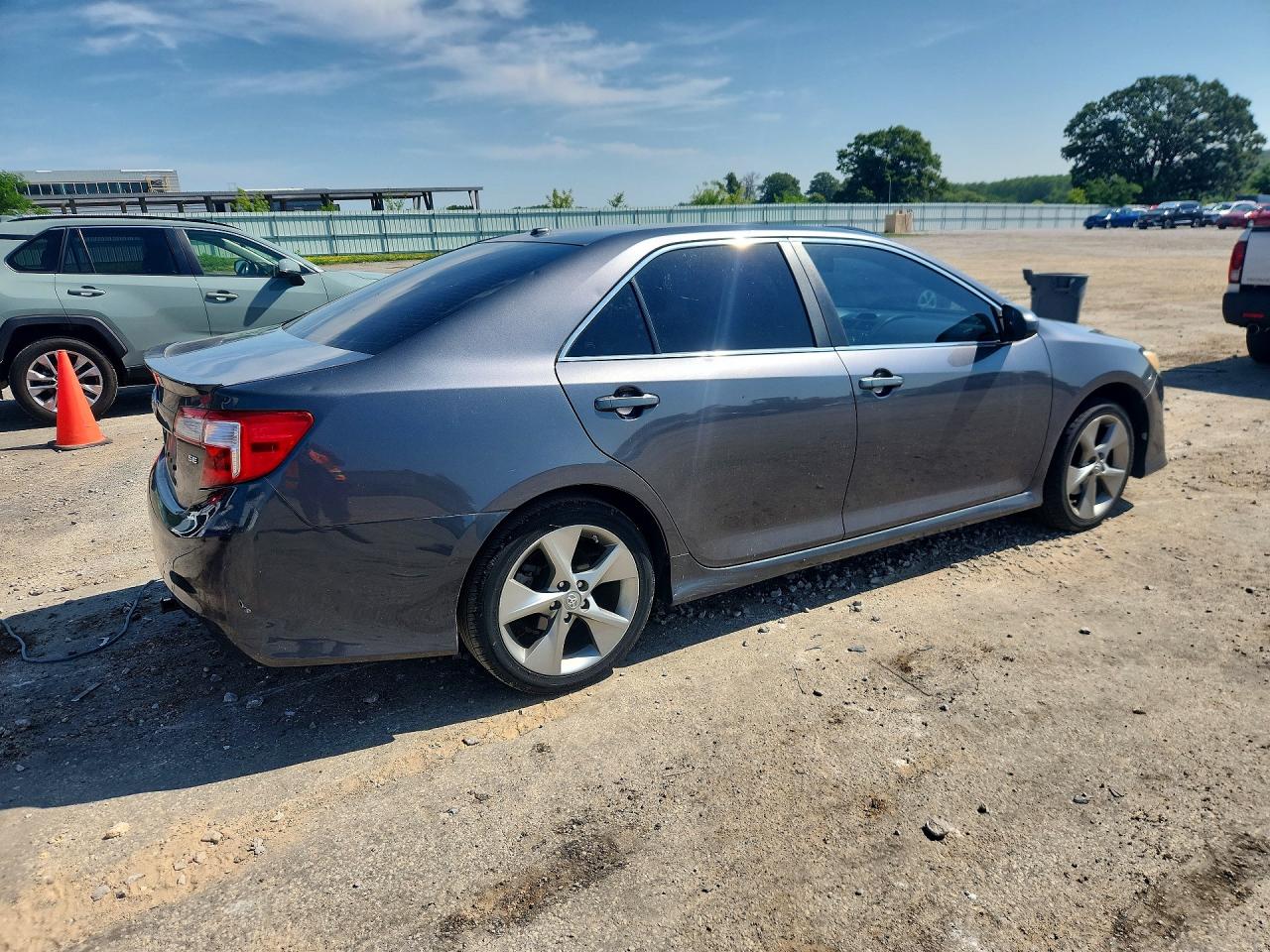 2012 Toyota Camry Se V6 Gray vin: 4T1BK1FK2CU014640