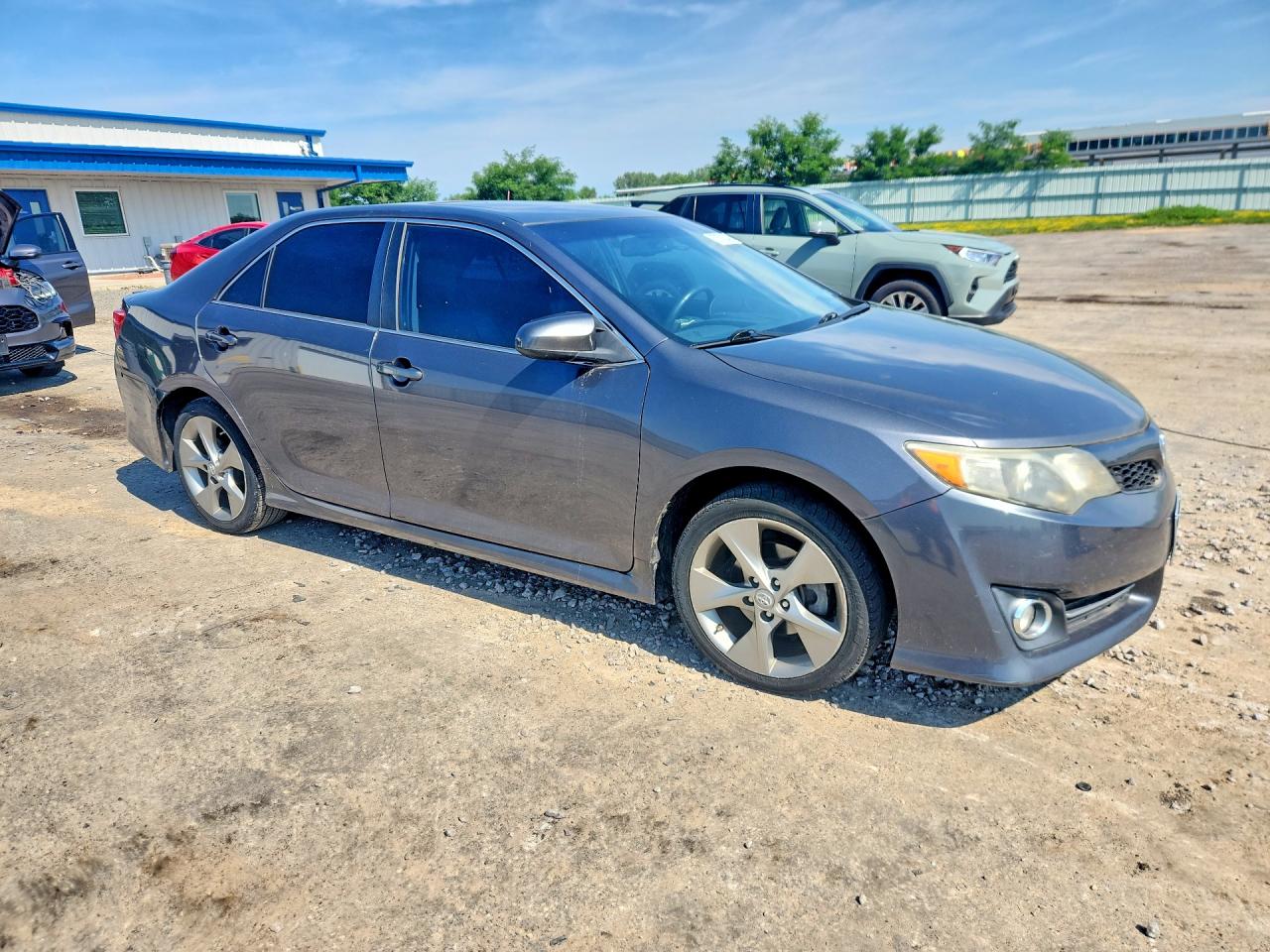 2012 Toyota Camry Se V6 Gray vin: 4T1BK1FK2CU014640