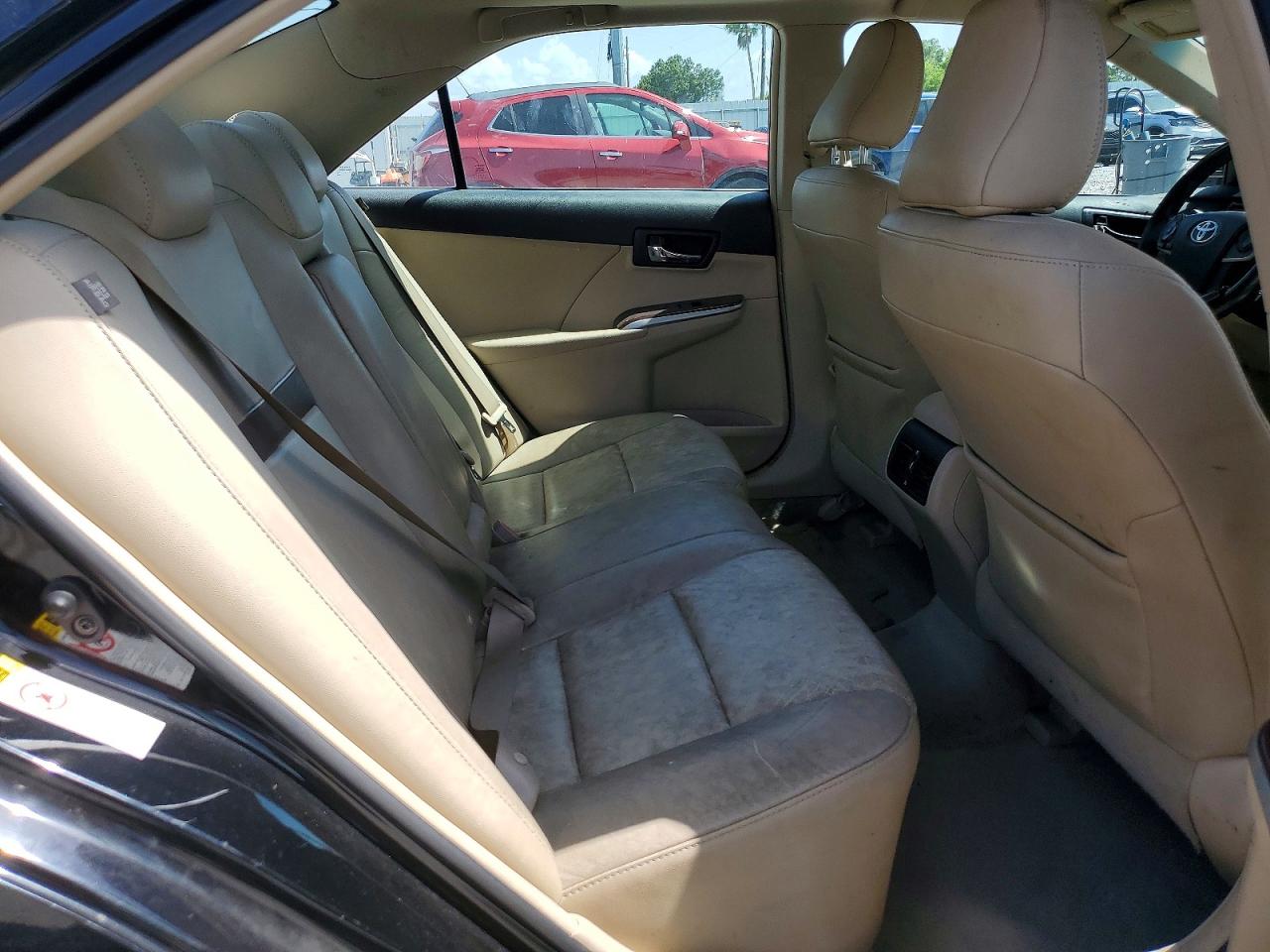 2012 Toyota Camry Xle V6 Black vin: 4T1BK1FK2CU016503