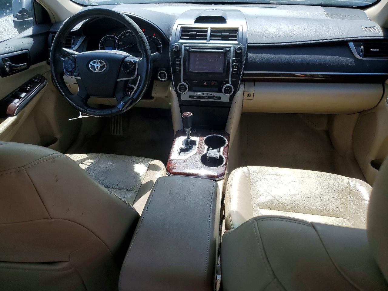 2012 Toyota Camry Xle V6 Black vin: 4T1BK1FK2CU016503