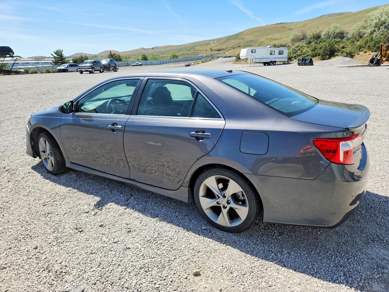 2012 Toyota Camry Se V6 Gray vin: 4T1BK1FK2CU019644