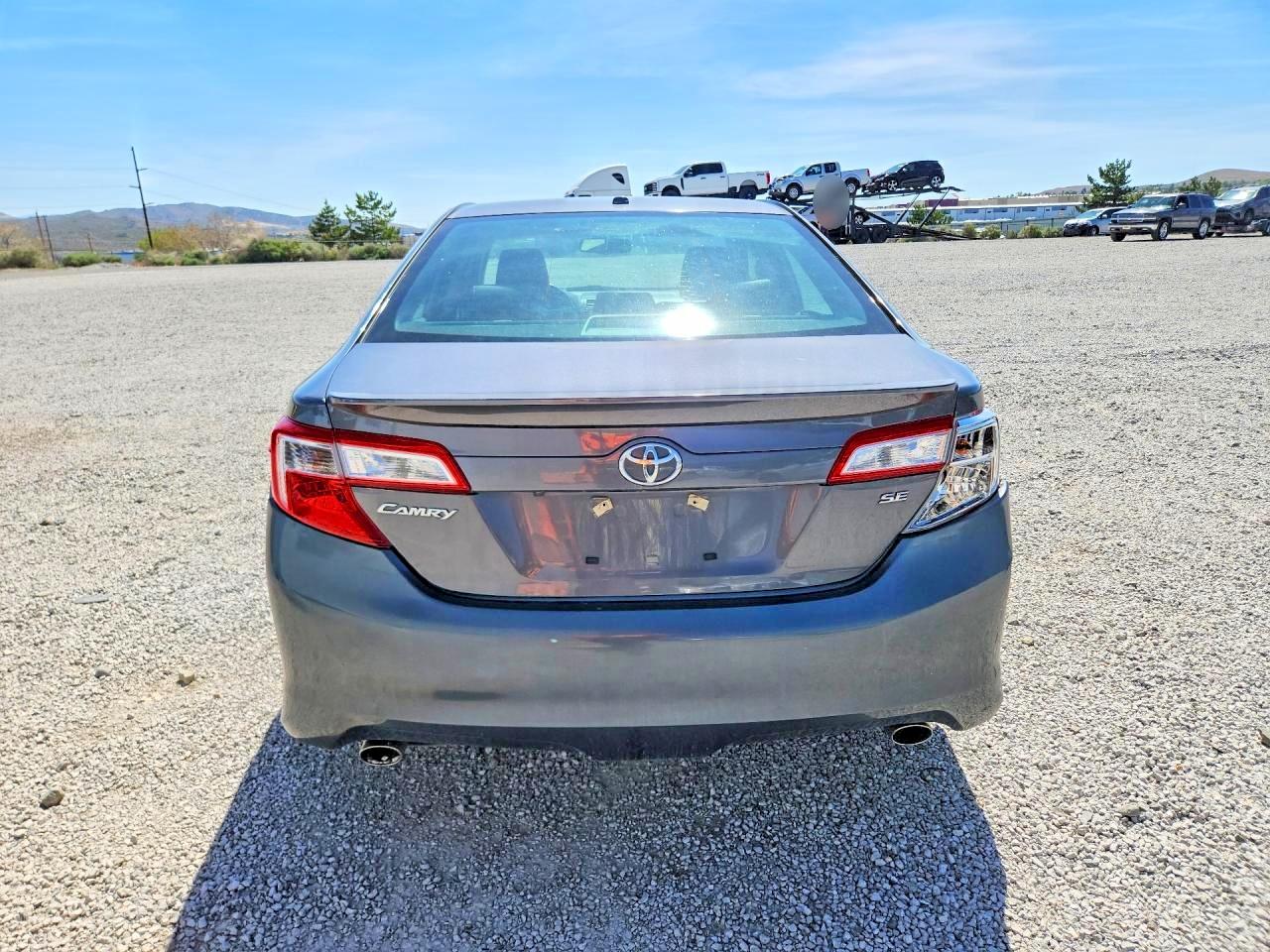 2012 Toyota Camry Se V6 Gray vin: 4T1BK1FK2CU019644