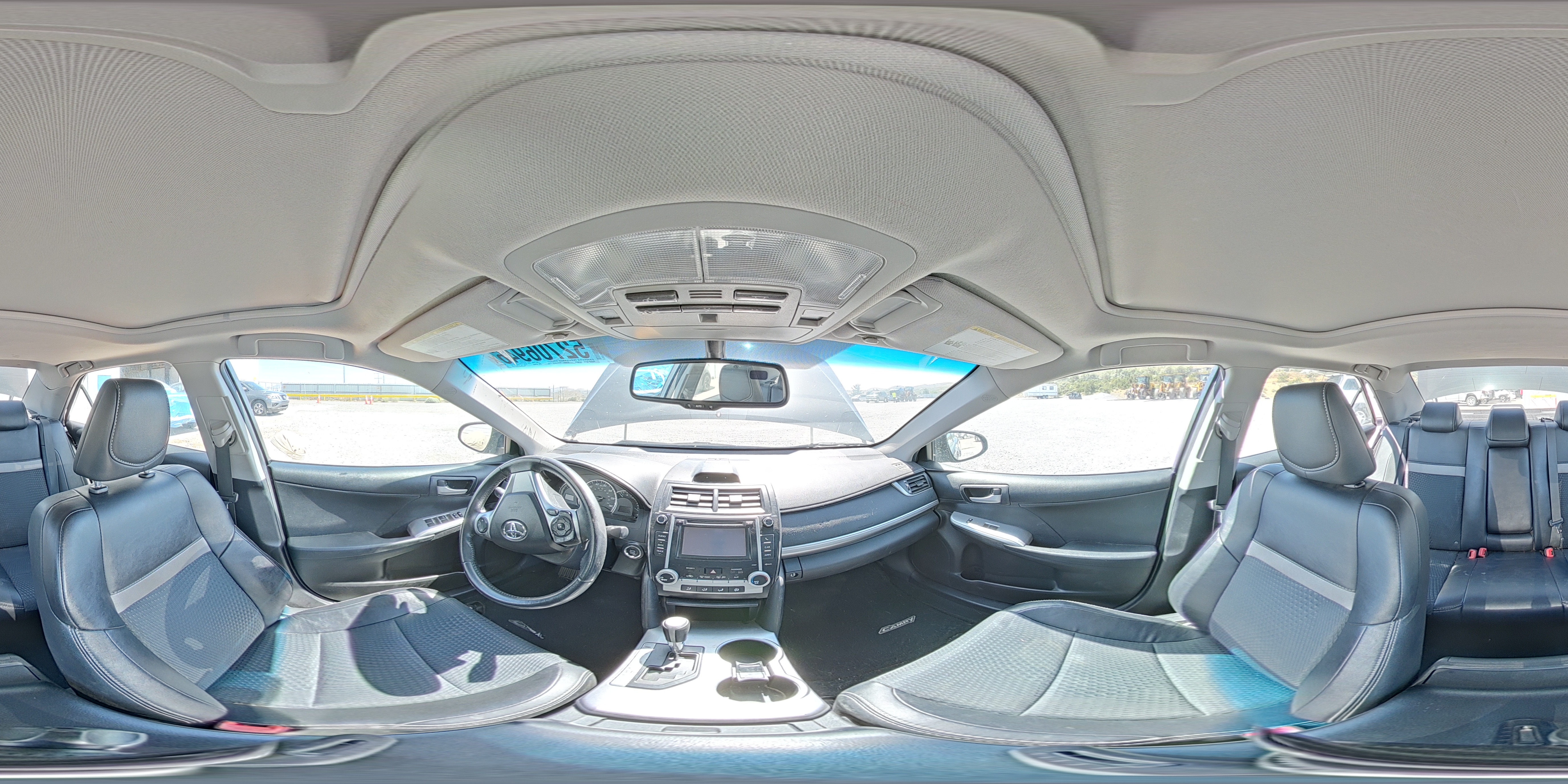 2012 Toyota Camry Se V6 Gray vin: 4T1BK1FK2CU019644