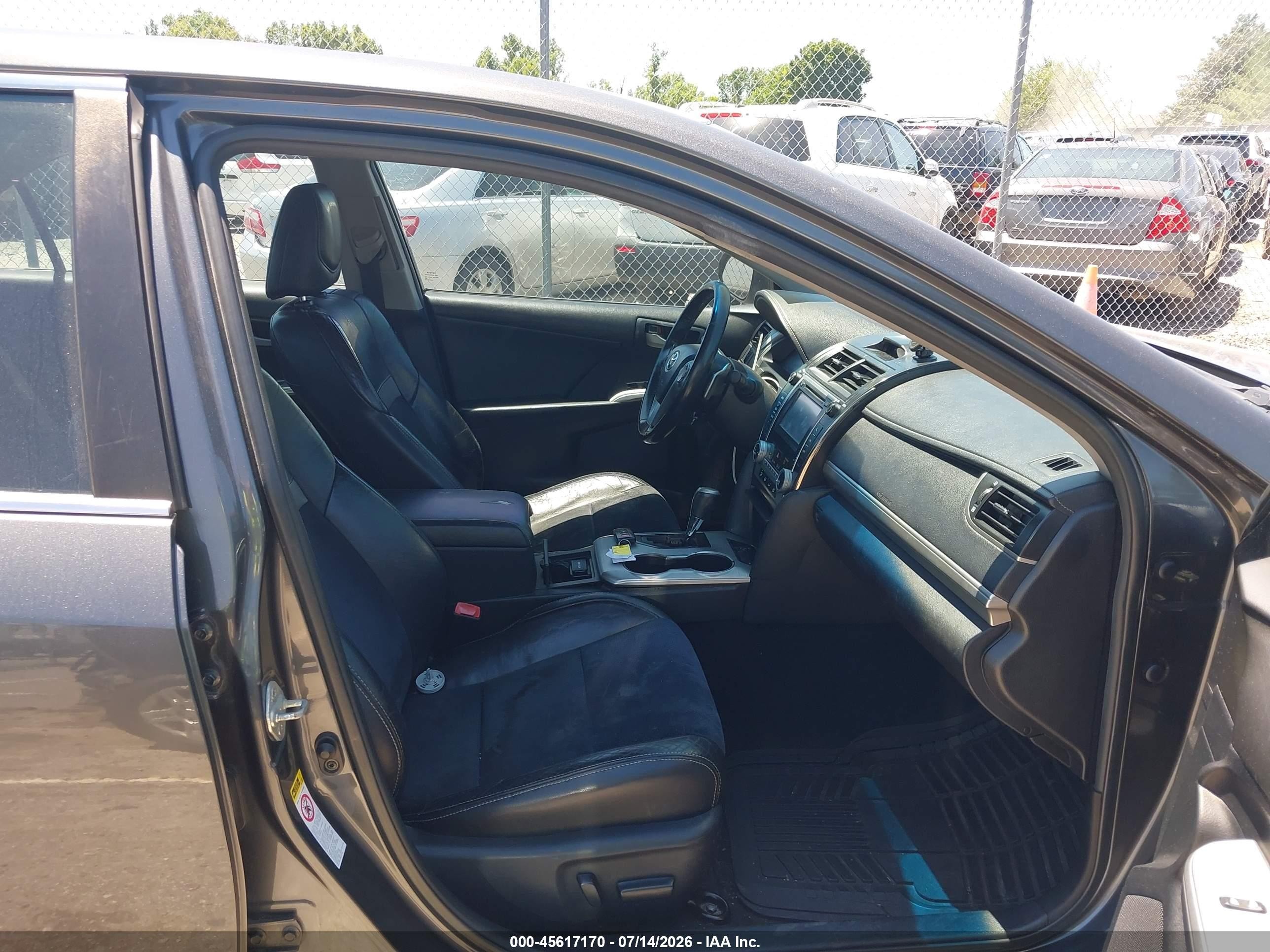 2012 Toyota Camry Se V6 Gray vin: 4T1BK1FK2CU501160
