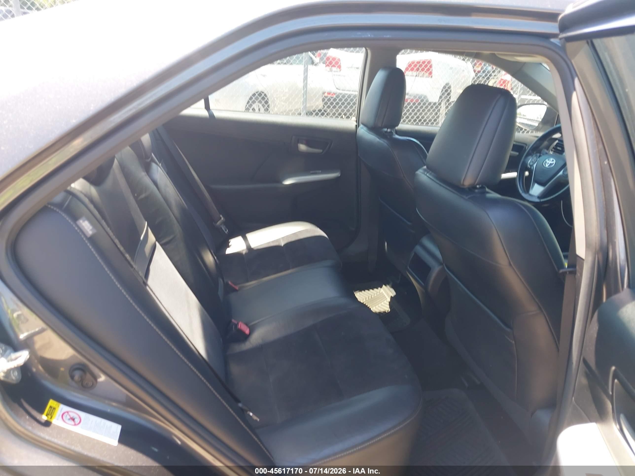 2012 Toyota Camry Se V6 Gray vin: 4T1BK1FK2CU501160