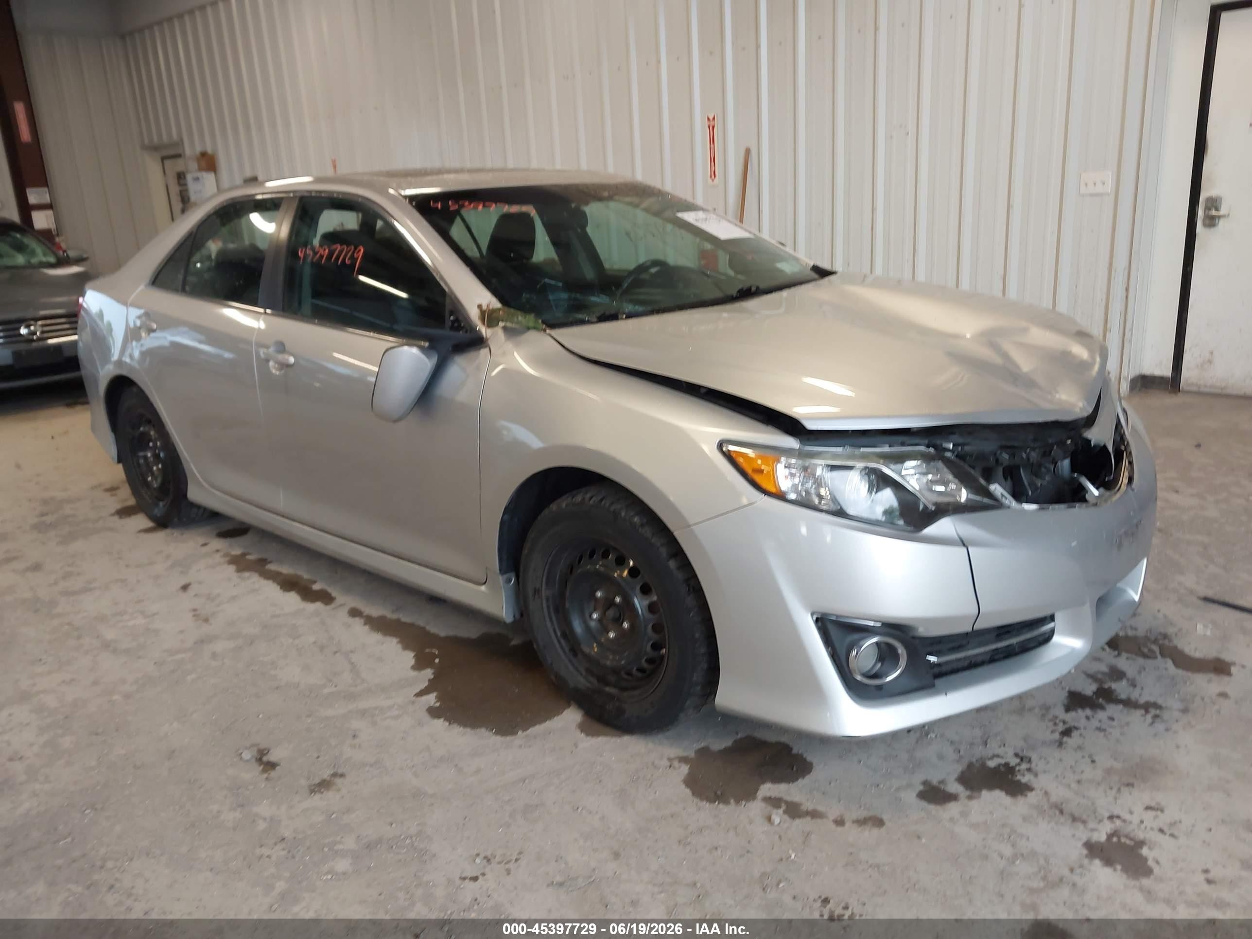 2012 Toyota Camry Se V6 Silver vin: 4T1BK1FK2CU502311