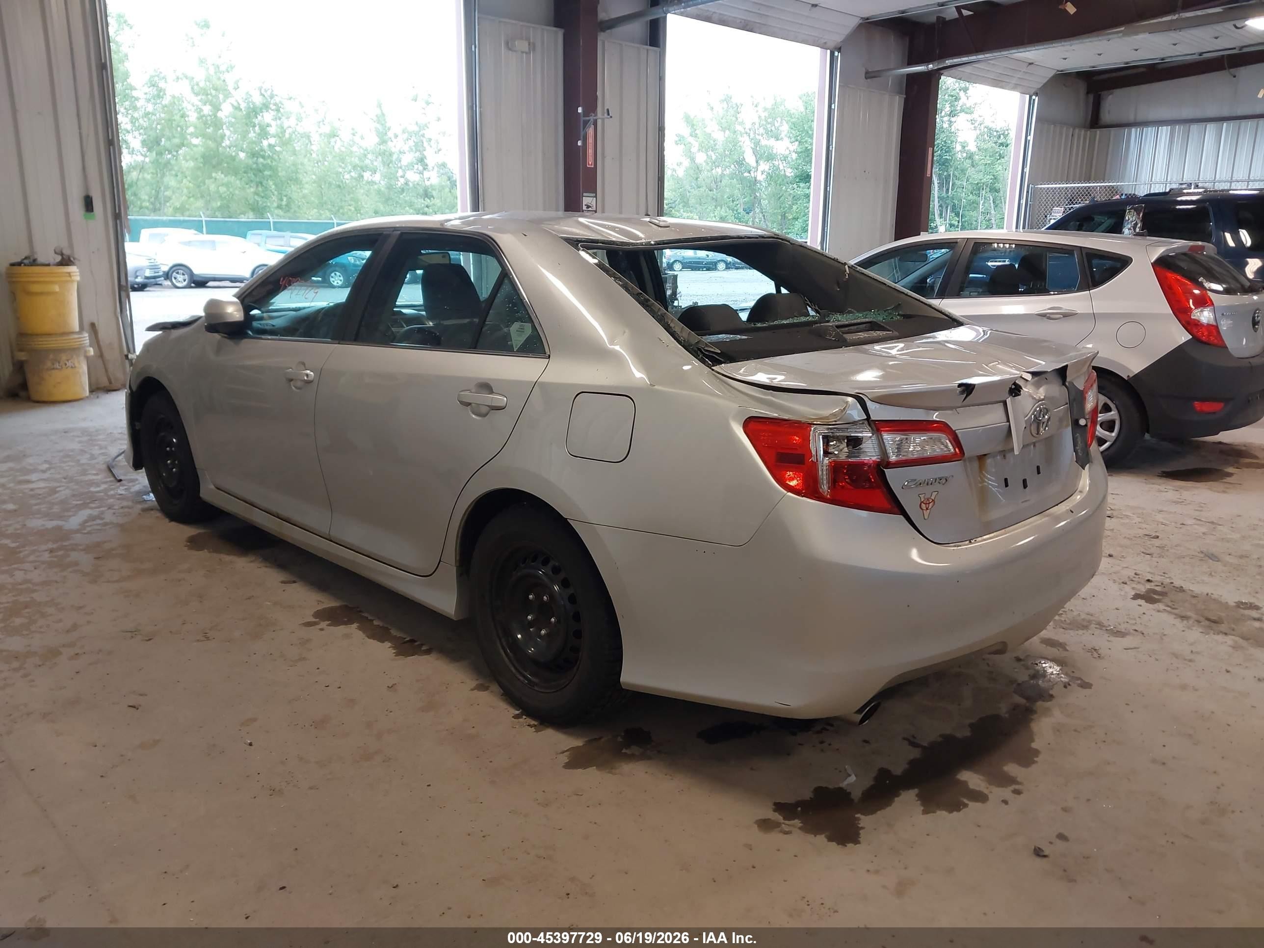 2012 Toyota Camry Se V6 Silver vin: 4T1BK1FK2CU502311