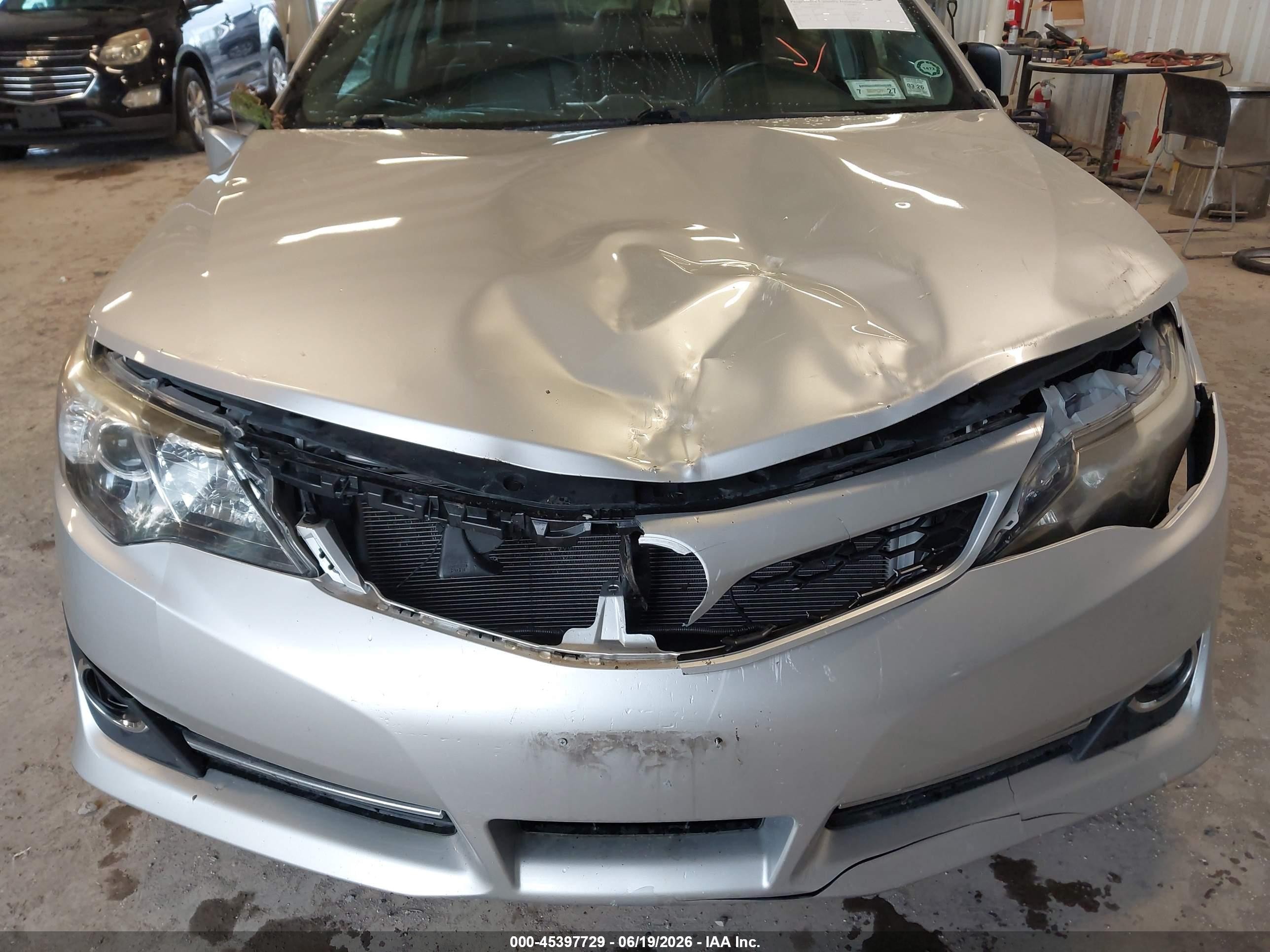 2012 Toyota Camry Se V6 Silver vin: 4T1BK1FK2CU502311