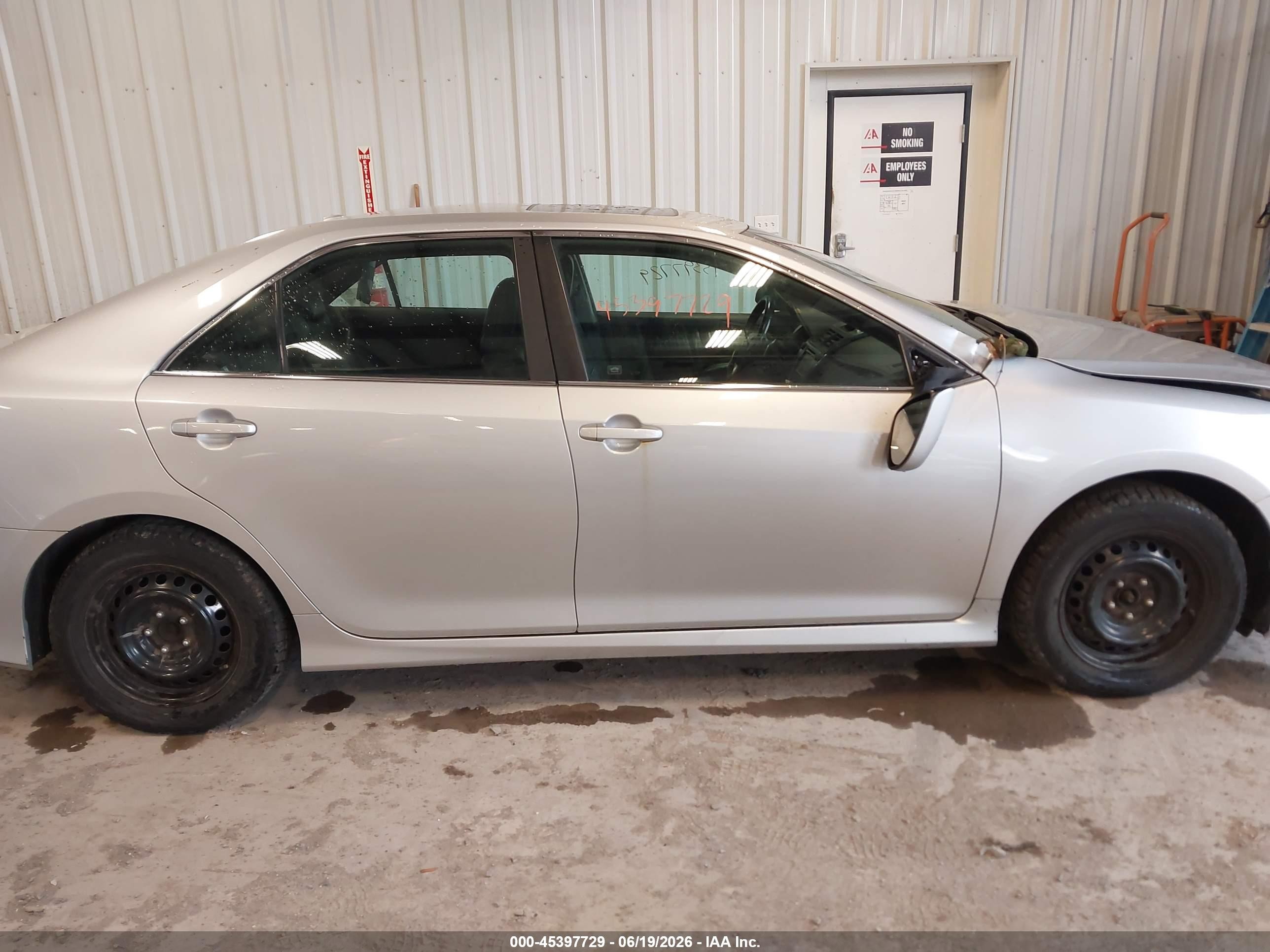 2012 Toyota Camry Se V6 Silver vin: 4T1BK1FK2CU502311