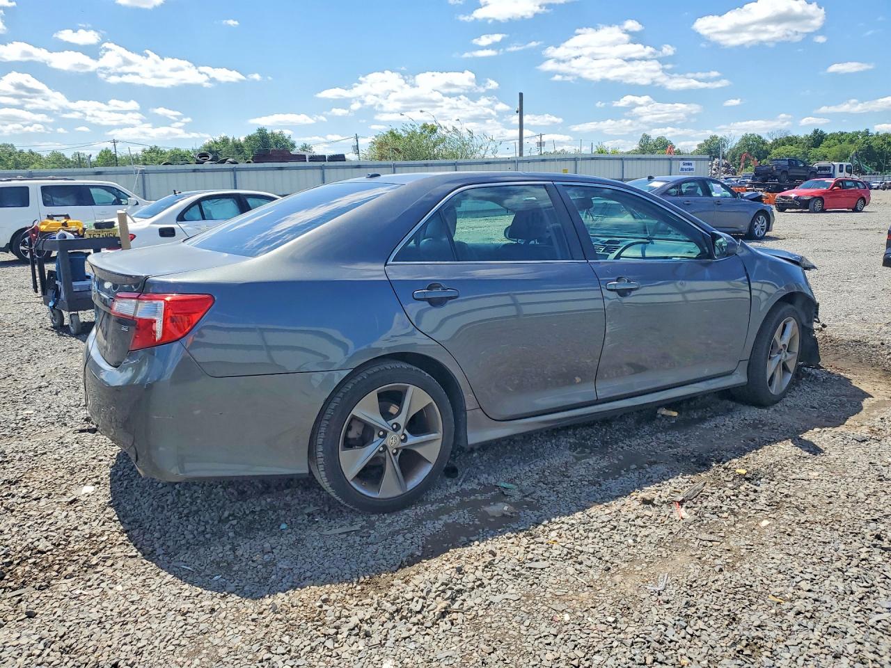 2012 Toyota Camry Se V6 Gray vin: 4T1BK1FK2CU503460