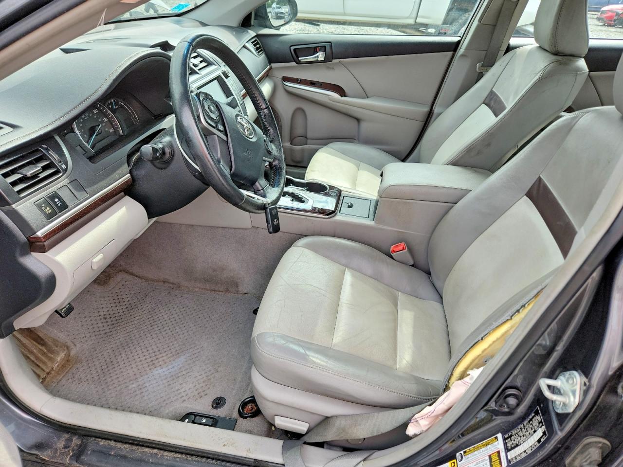 2012 Toyota Camry Xle V6 Серый vin: 4T1BK1FK2CU503779