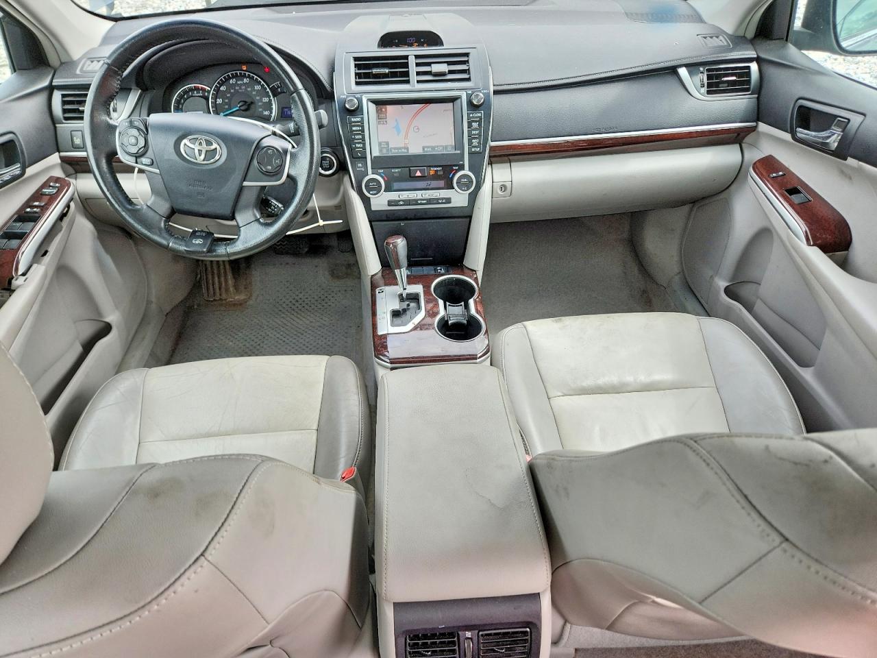 2012 Toyota Camry Xle V6 Серый vin: 4T1BK1FK2CU503779