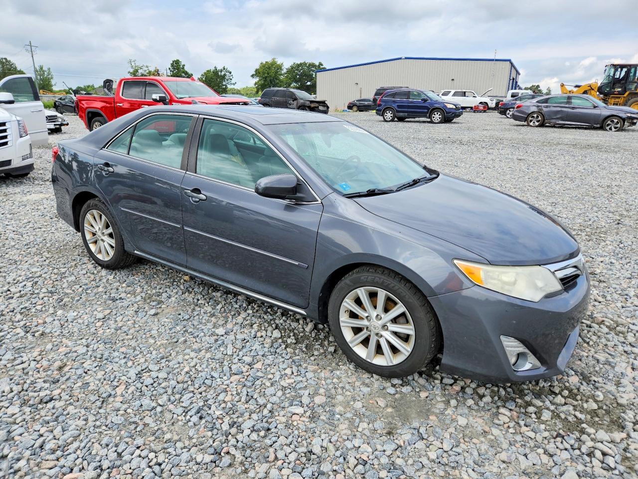 2012 Toyota Camry Xle V6 Серый vin: 4T1BK1FK2CU503779