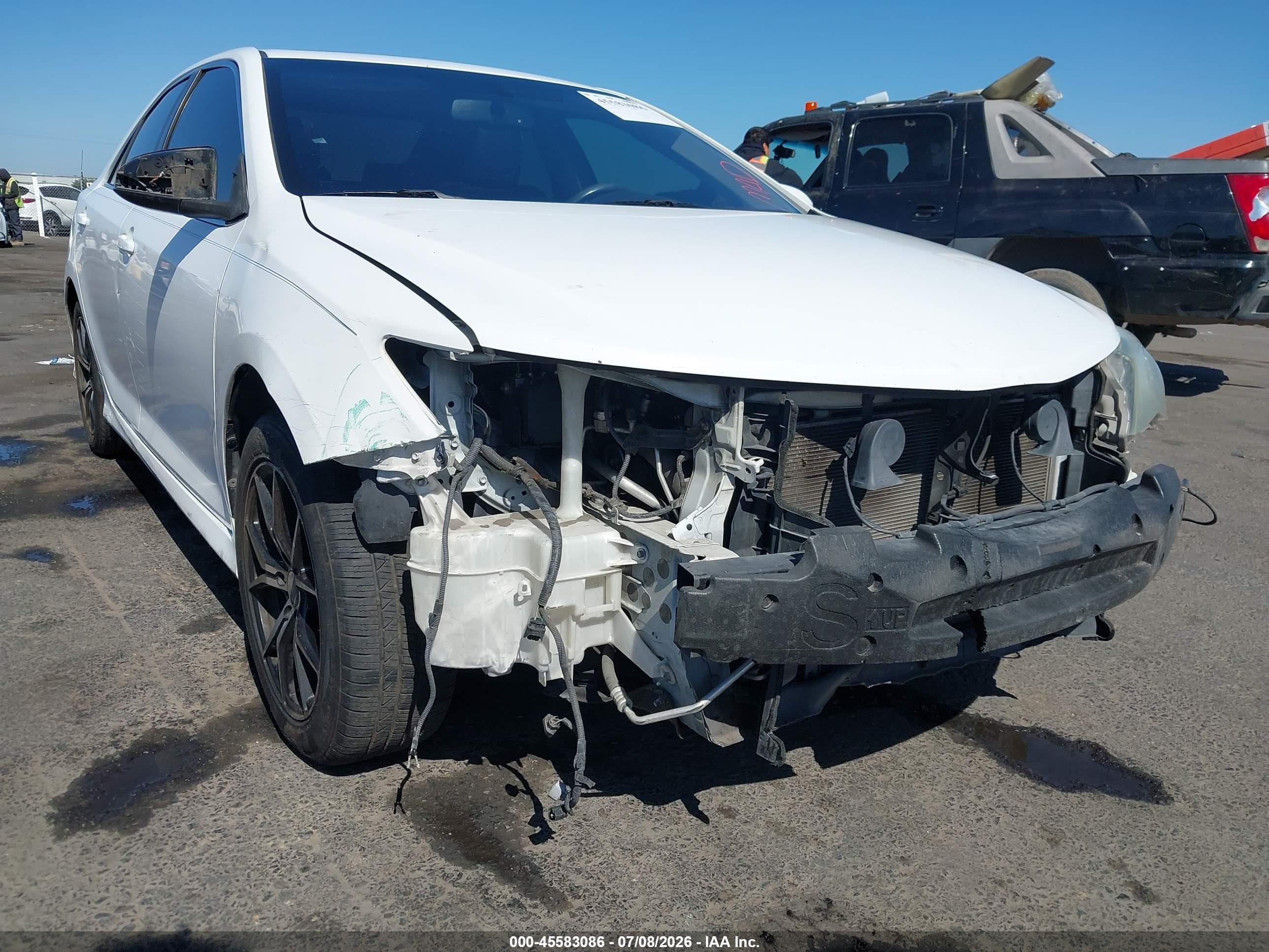2012 Toyota Camry Se V6 Белый vin: 4T1BK1FK2CU504687