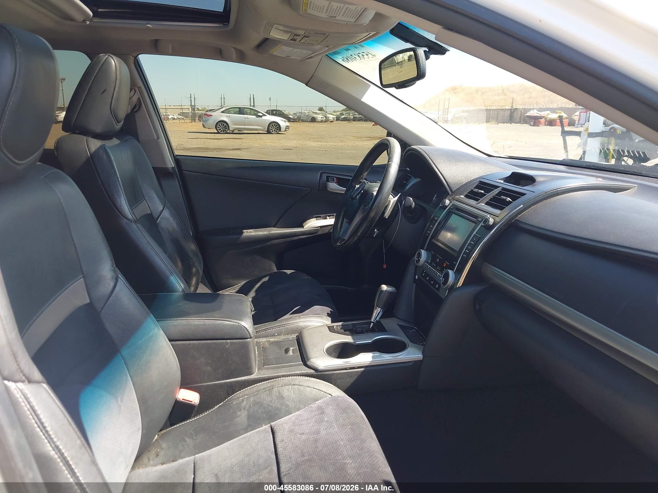 2012 Toyota Camry Se V6 Белый vin: 4T1BK1FK2CU504687