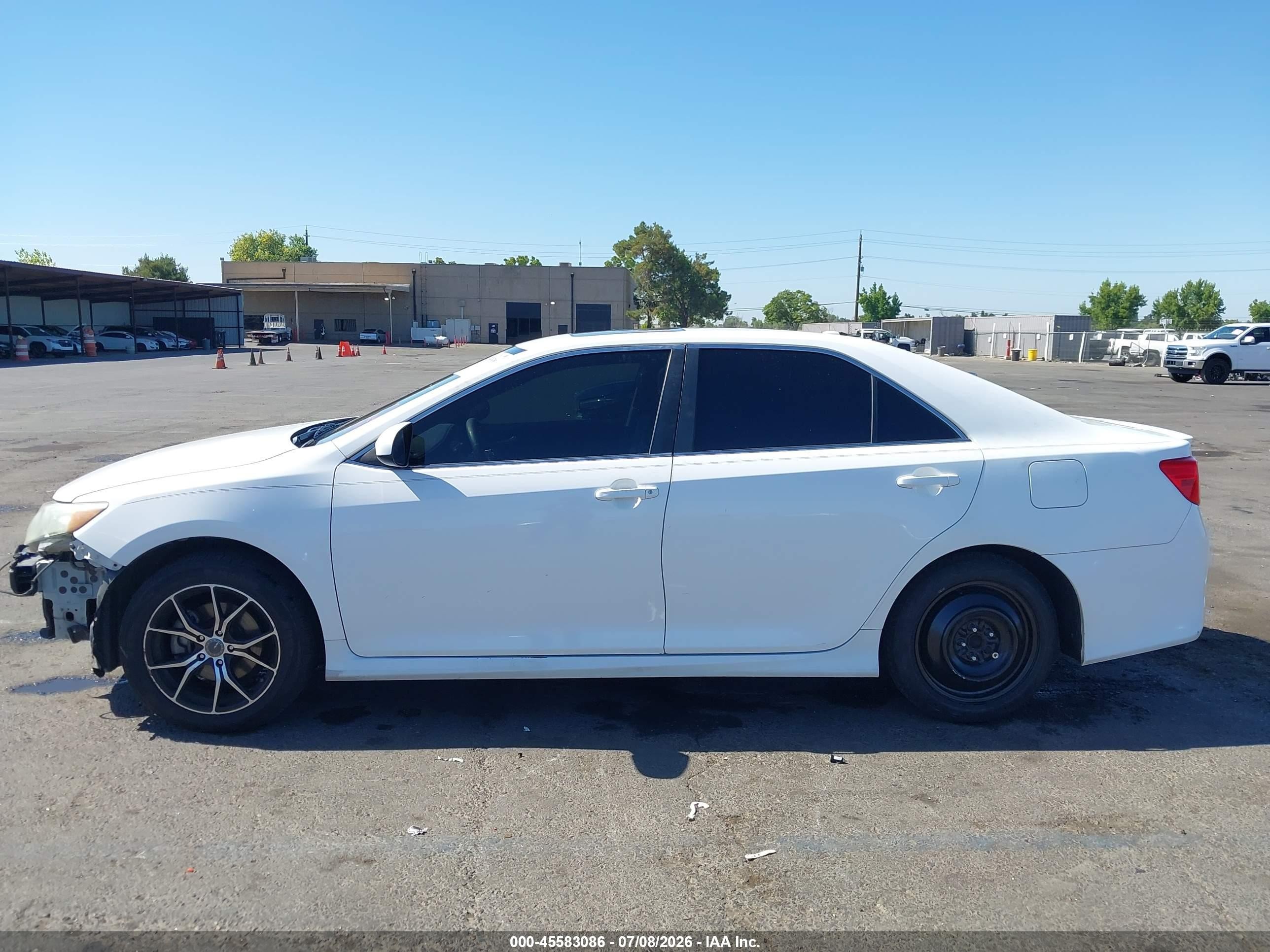 2012 Toyota Camry Se V6 Белый vin: 4T1BK1FK2CU504687