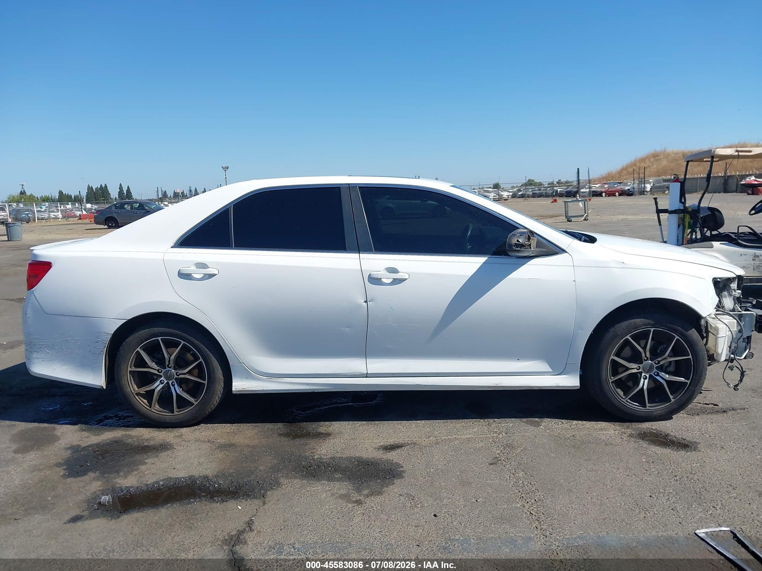 2012 Toyota Camry Se V6 Белый vin: 4T1BK1FK2CU504687