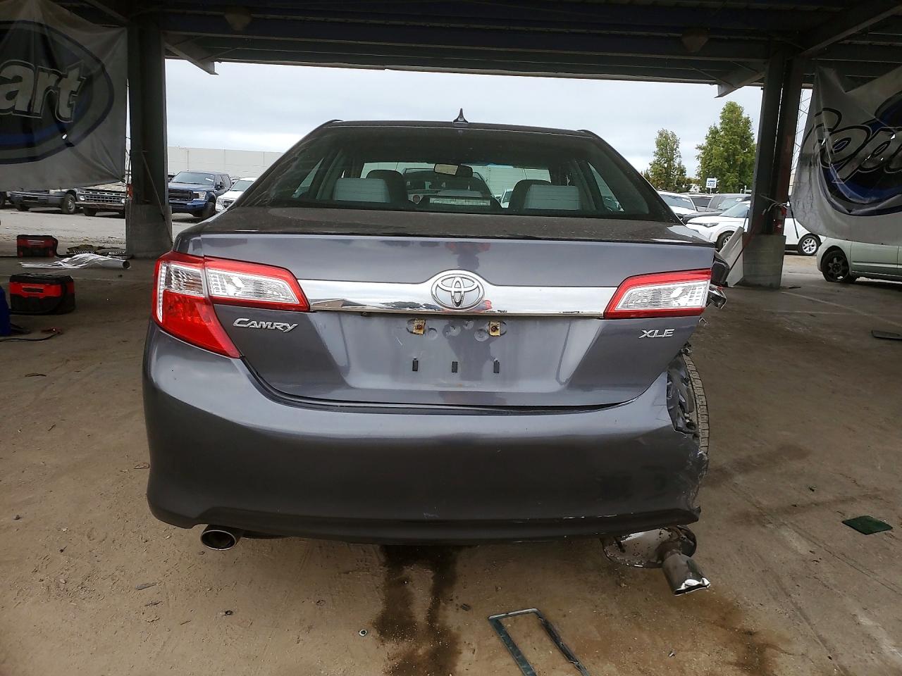2012 Toyota Camry Xle V6 Gray vin: 4T1BK1FK2CU505578